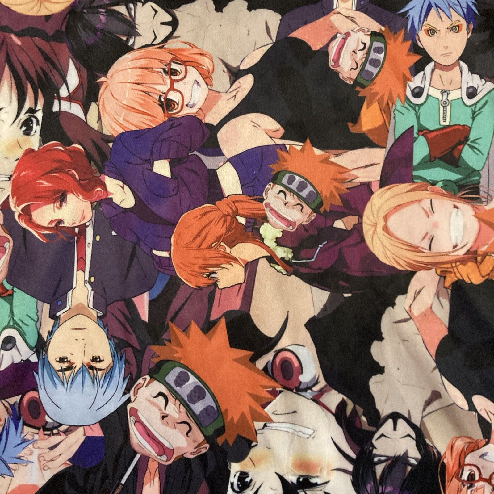 Designer Anime Fresh Prints Drill Cartoon Collage M Shirt Size US M / EU 48-50 / 2 - 4 Thumbnail