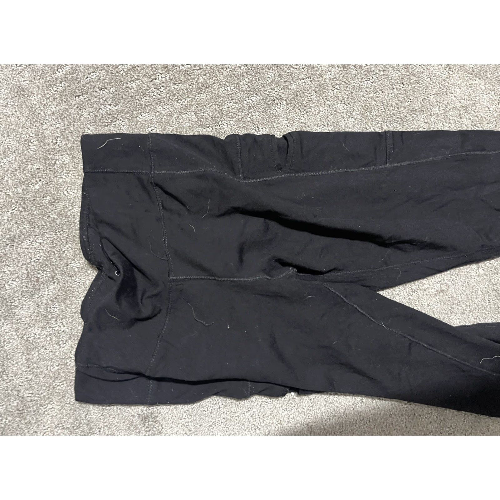 Calvin Klein Calvin Klein Performance Capris Womens M Black Leggings Logo Spellout Quick Dry Policy? Size 32" / US 10 / IT 46 - 4 Thumbnail