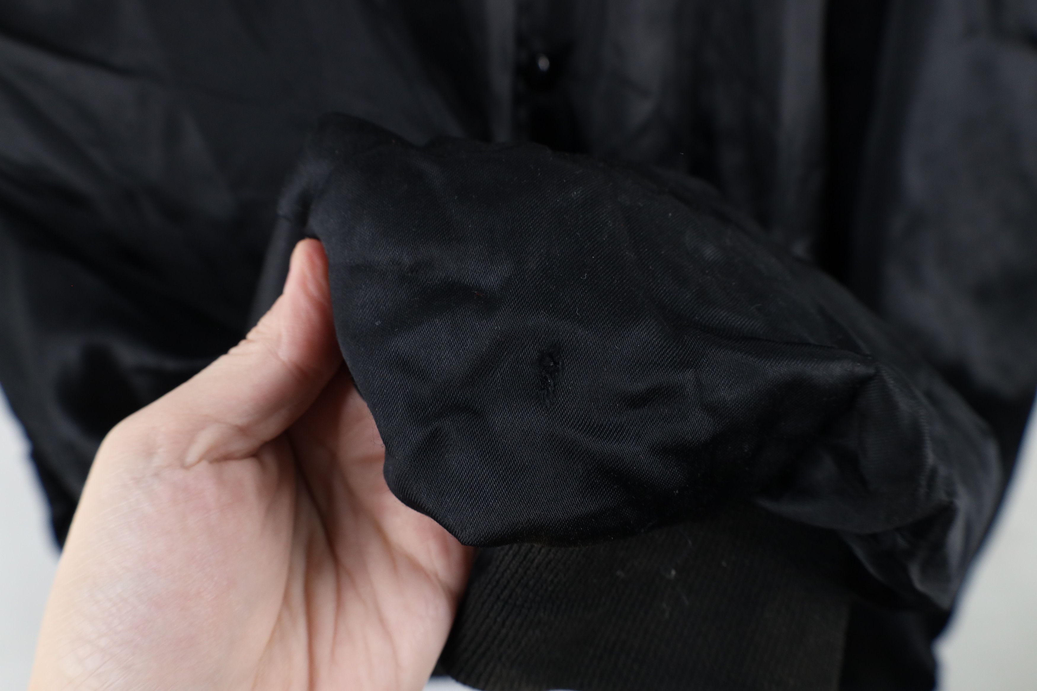 Vintage Vintage 80s Chevrolet Lined Satin Bomber Jacket Black USA Size US XL / EU 56 / 4 - 6 Thumbnail