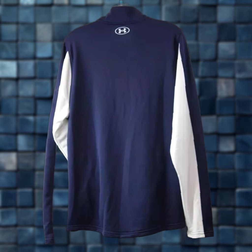 Under Armour Under Armour Auburn Tigers Active 1/4 ZipUp Pullover Sweater Shirt L Mens Blue Henley Size US L / EU 52-54 / 3 - 1 Thumbnail