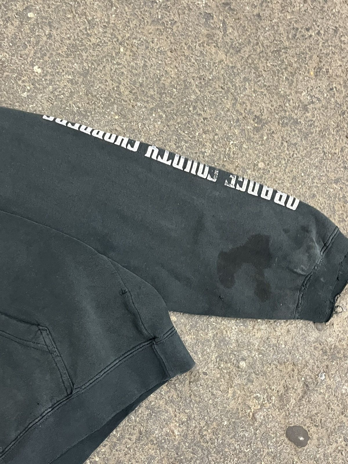 Vintage Y2k Orange County choppers biker skater thrashed hoodie hype Size US L / EU 52-54 / 3 - 8 Thumbnail