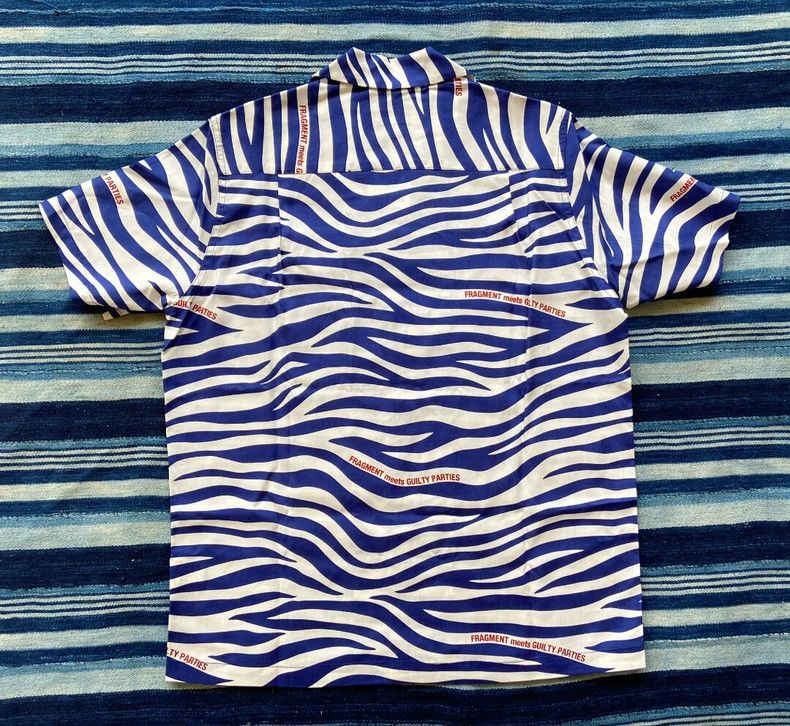 MoMo ページ　FRAGMENT × WACKO MARIA Wacko Maria - Fragment Printed Cotton-Jersey T-Shirt - Black