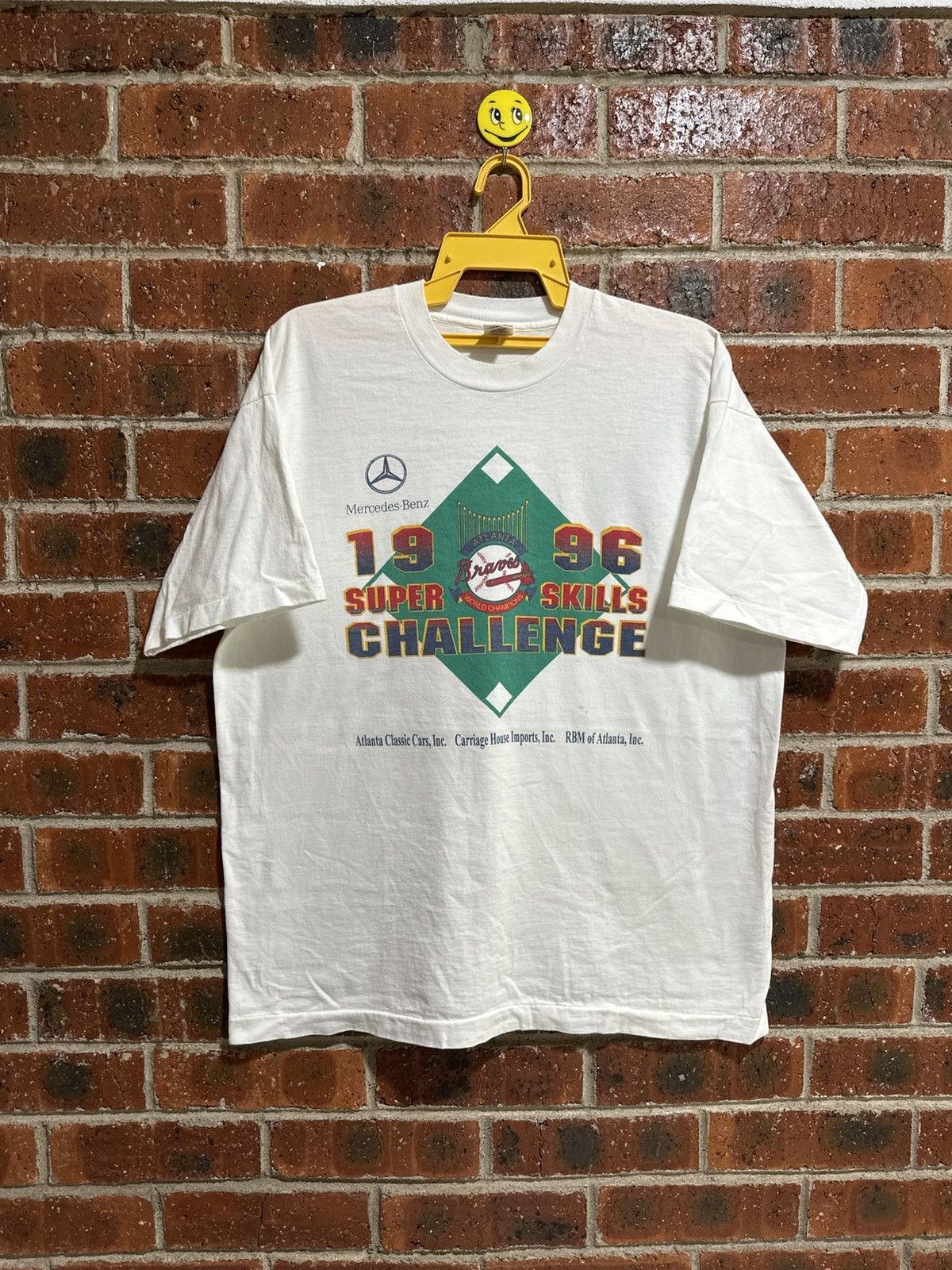 Fruit Of The Loom × Vintage Vintage 1996 Super Skills Challence Faded Tee Size US XL / EU 56 / 4 - 1 Thumbnail