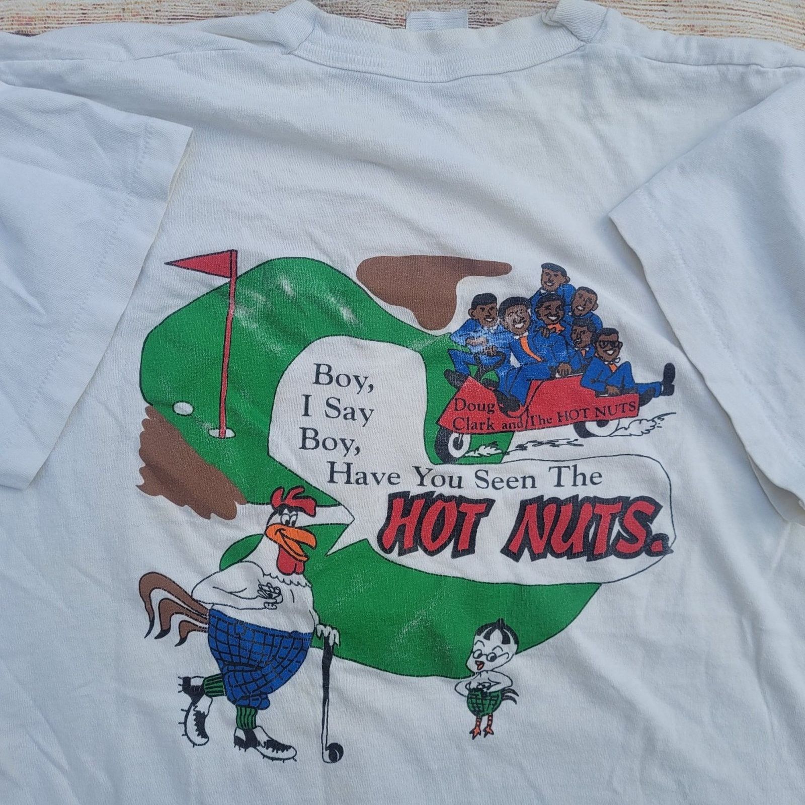 Band Tees × Vintage Vintage Doug Clark and the Hot Nuts band tee signed Size US XL / EU 56 / 4 - 2 Thumbnail