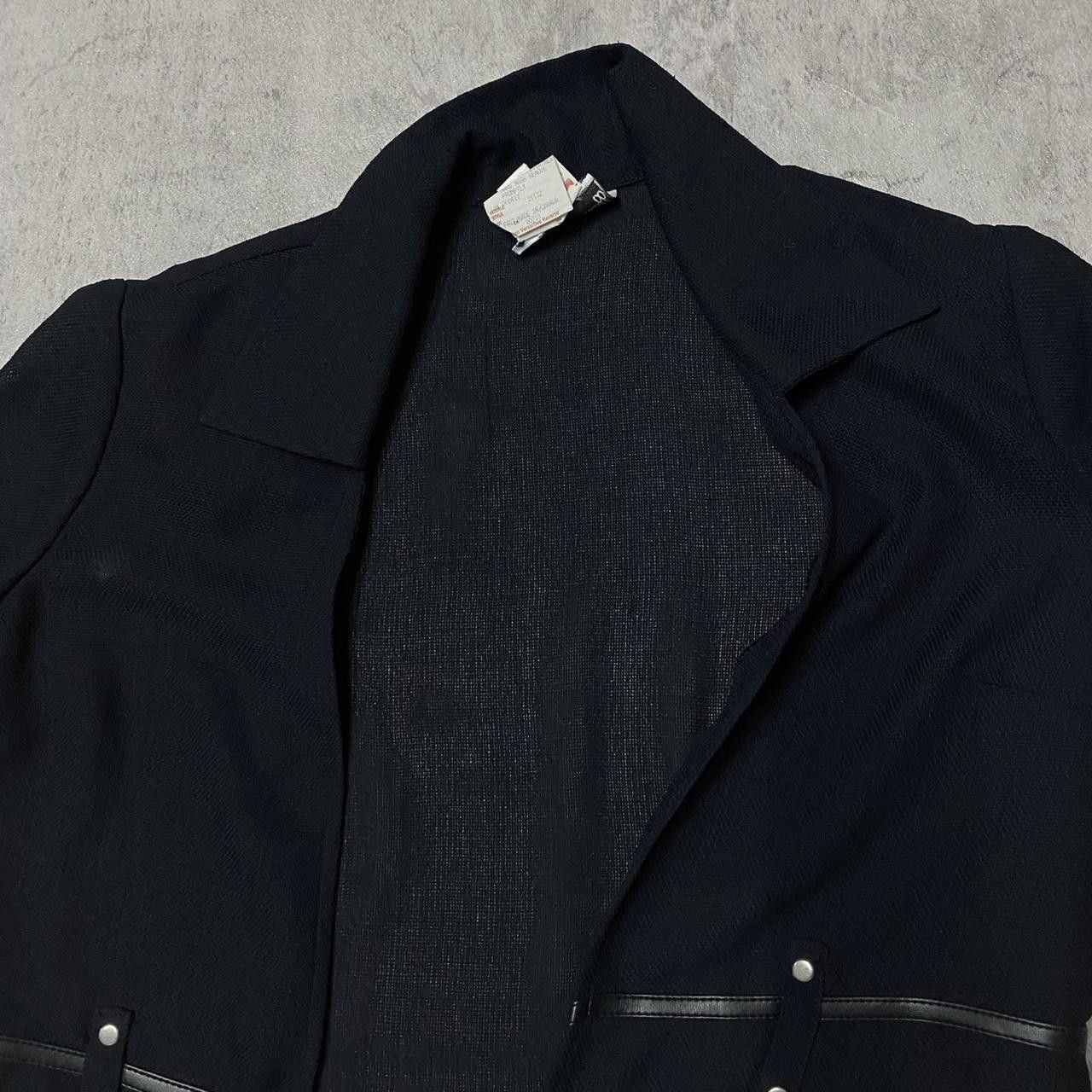 Other Joseph Ribkoff black blazer with silver metal details blazer Size M / US 6-8 / IT 42-44 - 2 Thumbnail