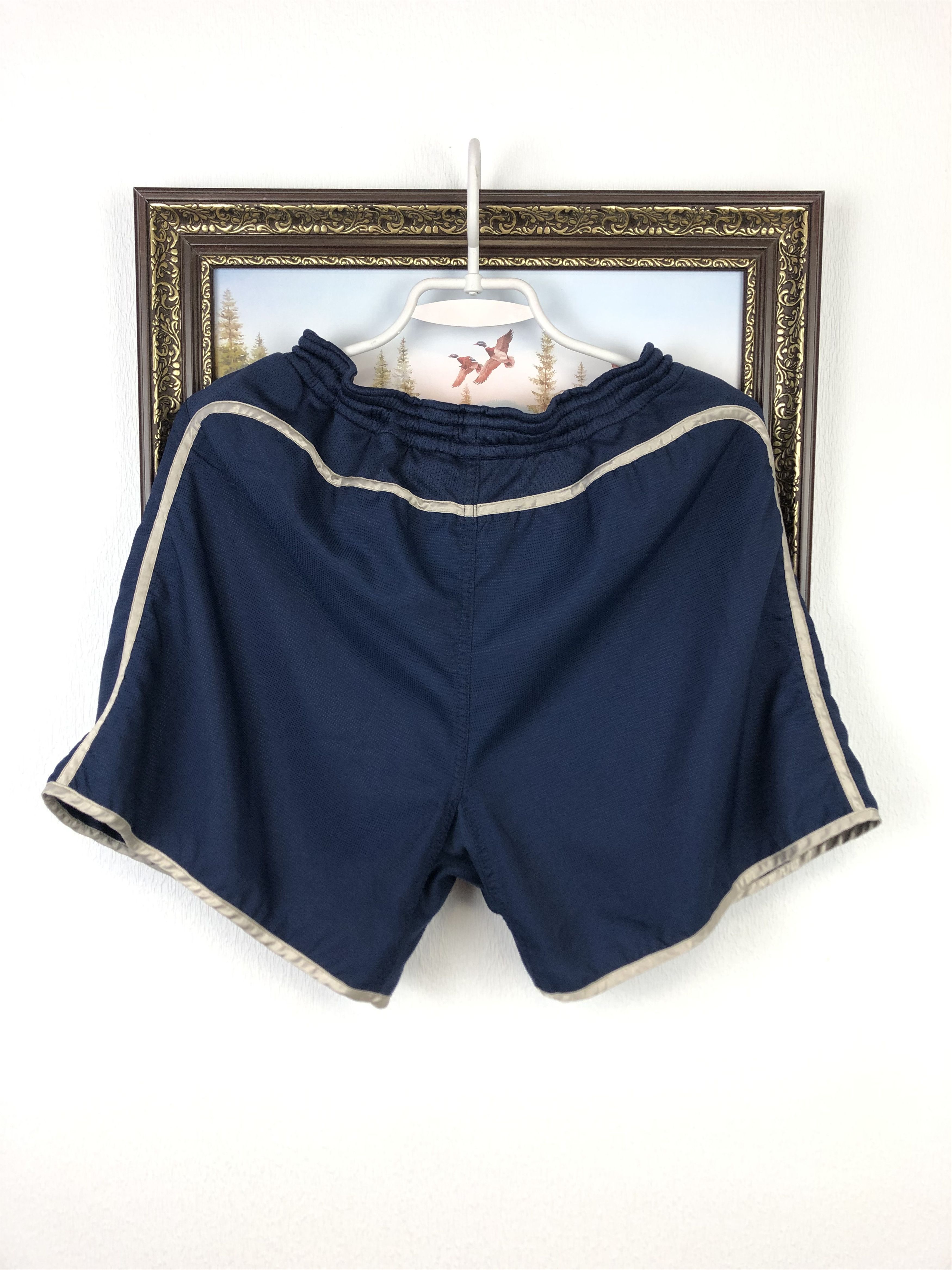 Nike Vintage 90's Nike FC Barcelona Football Shorts Soccer M Size US 32 / EU 48 - 11 Thumbnail