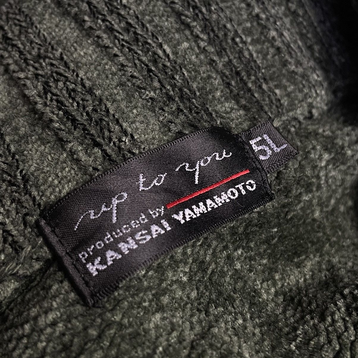 Kansai Yamamoto × Vintage 🇯🇵 VINTAGE KANSAI YAMAMOTO UP TO YOU KNITTED SWEATER Size US XXL / EU 58 / 5 - 9 Thumbnail