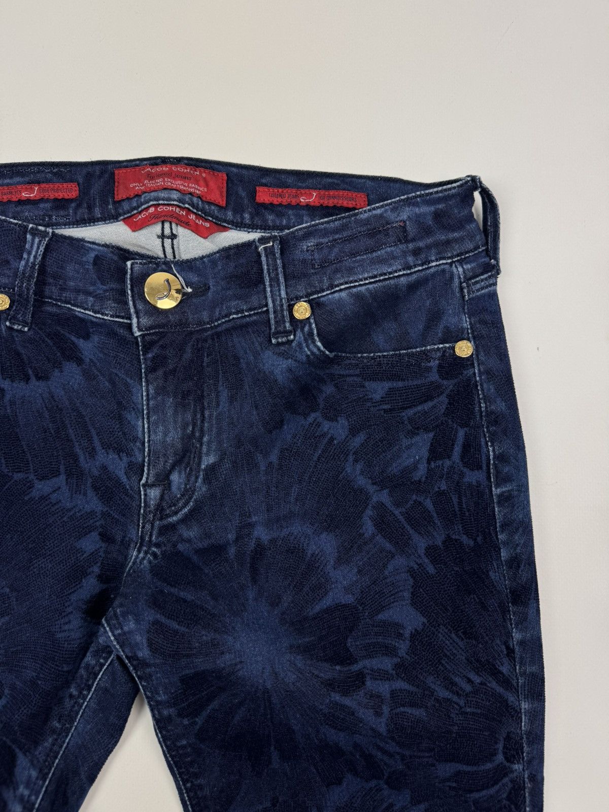 Jacob Cohen Jacob Cohen Sherry Floral Graphic Slim Women’s Jeans Size 28" / US 6 / IT 42 - 6 Thumbnail