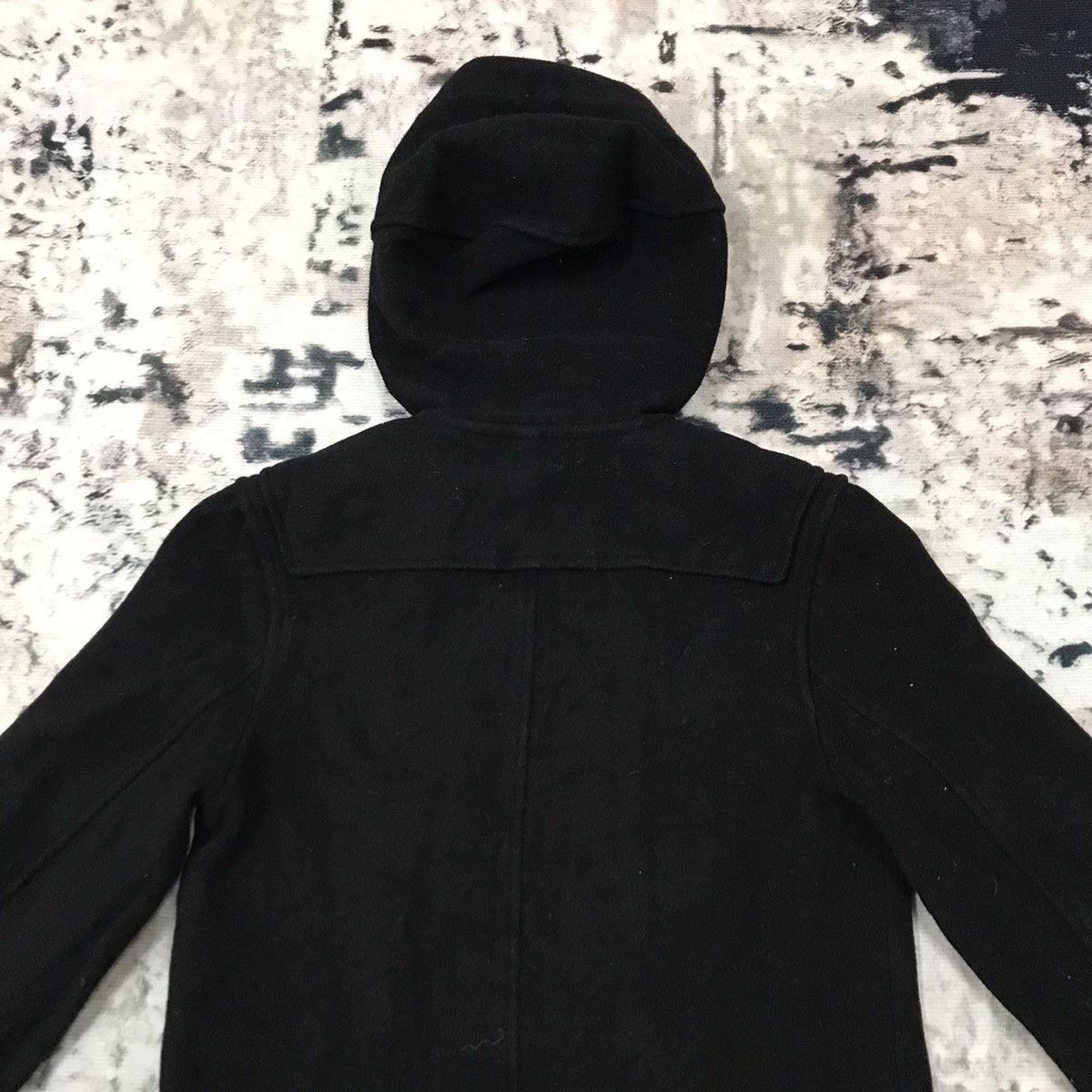 Issey Miyake Vintage IS Sunao Kuwahara 2000 a/w Hooded Duffle Coat Wool Size S / US 4 / IT 40 - 13 Thumbnail