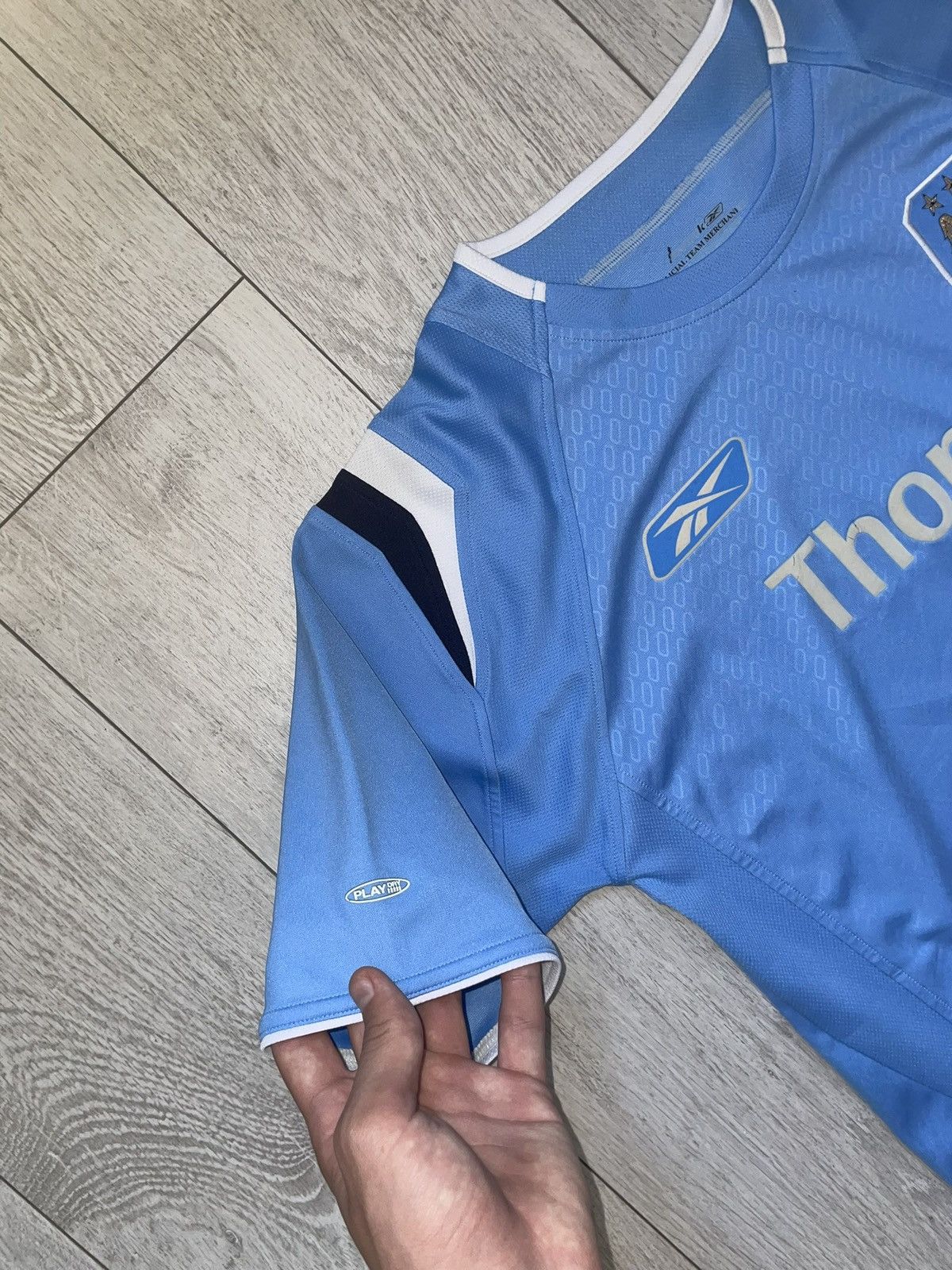 Reebok × Vintage Jersey Manchester City x Reebok Vintage 2004 Home Size US S / EU 44-46 / 1 - 7 Thumbnail