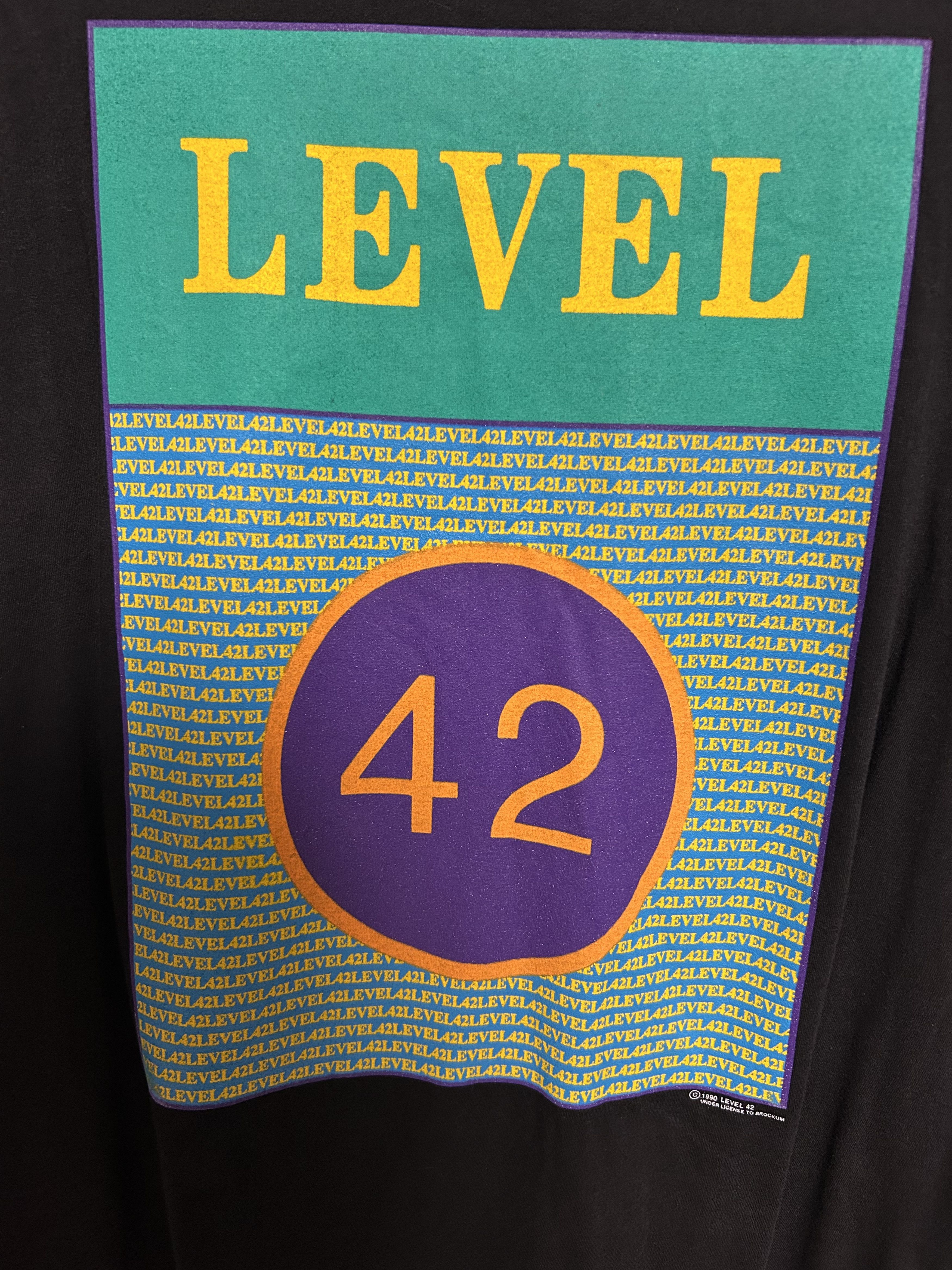 Band Tees Vintage 1990 Level 42 Rock Band T-shirt Size US XL / EU 56 / 4 - 5 Thumbnail
