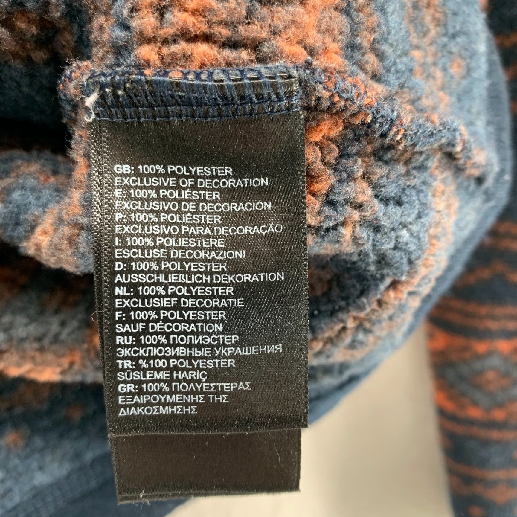 The North Face The North Face Tsillan Fleece 1/4 Zip Men’s Small Aztec Pullover Jacket Size US S / EU 44-46 / 1 - 5 Thumbnail