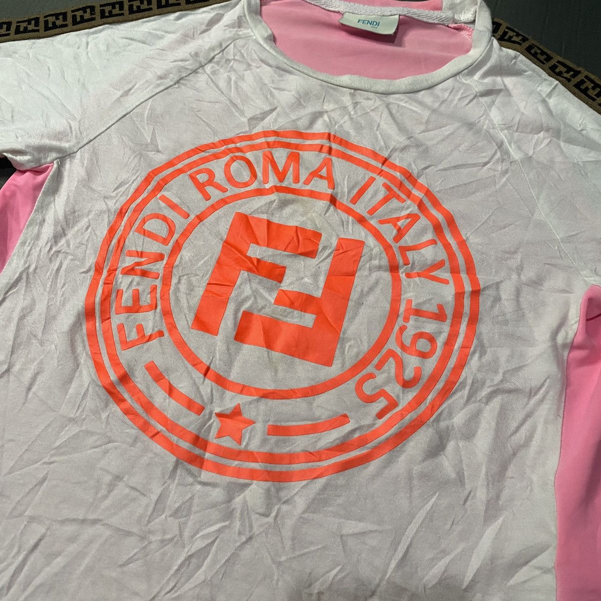 Fendi Fendi Roma Italy Logo Shirt Size M / US 6-8 / IT 42-44 - 2 Thumbnail