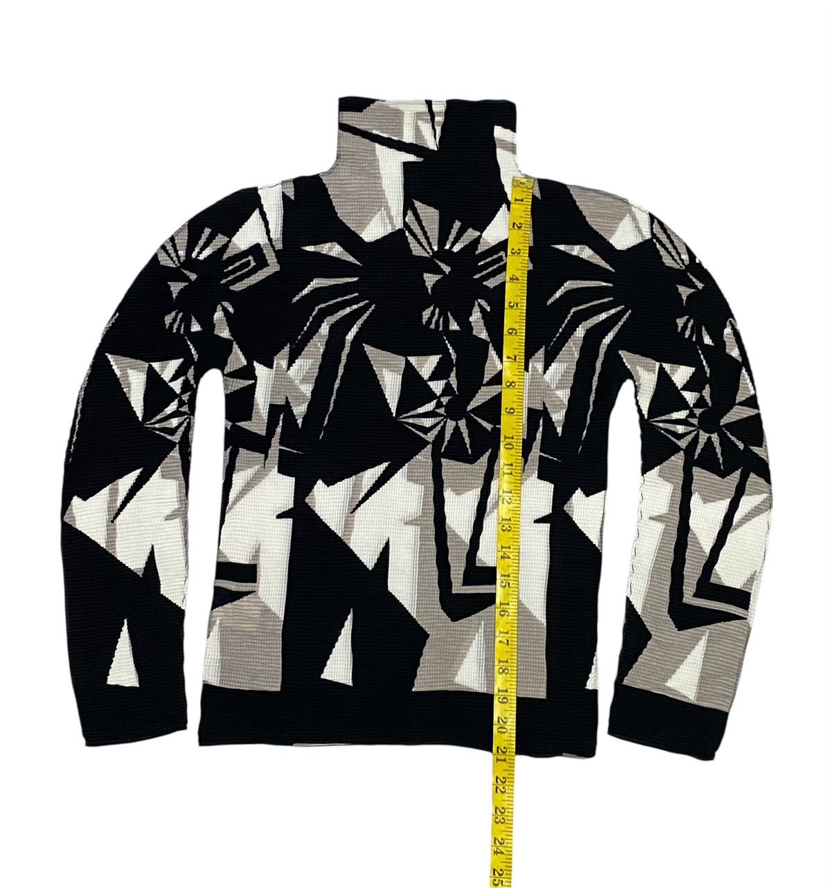 Issey Miyake Me Issey Miyake Pleated Geometiric Turtleneck Size M / US 6-8 / IT 42-44 - 14 Thumbnail