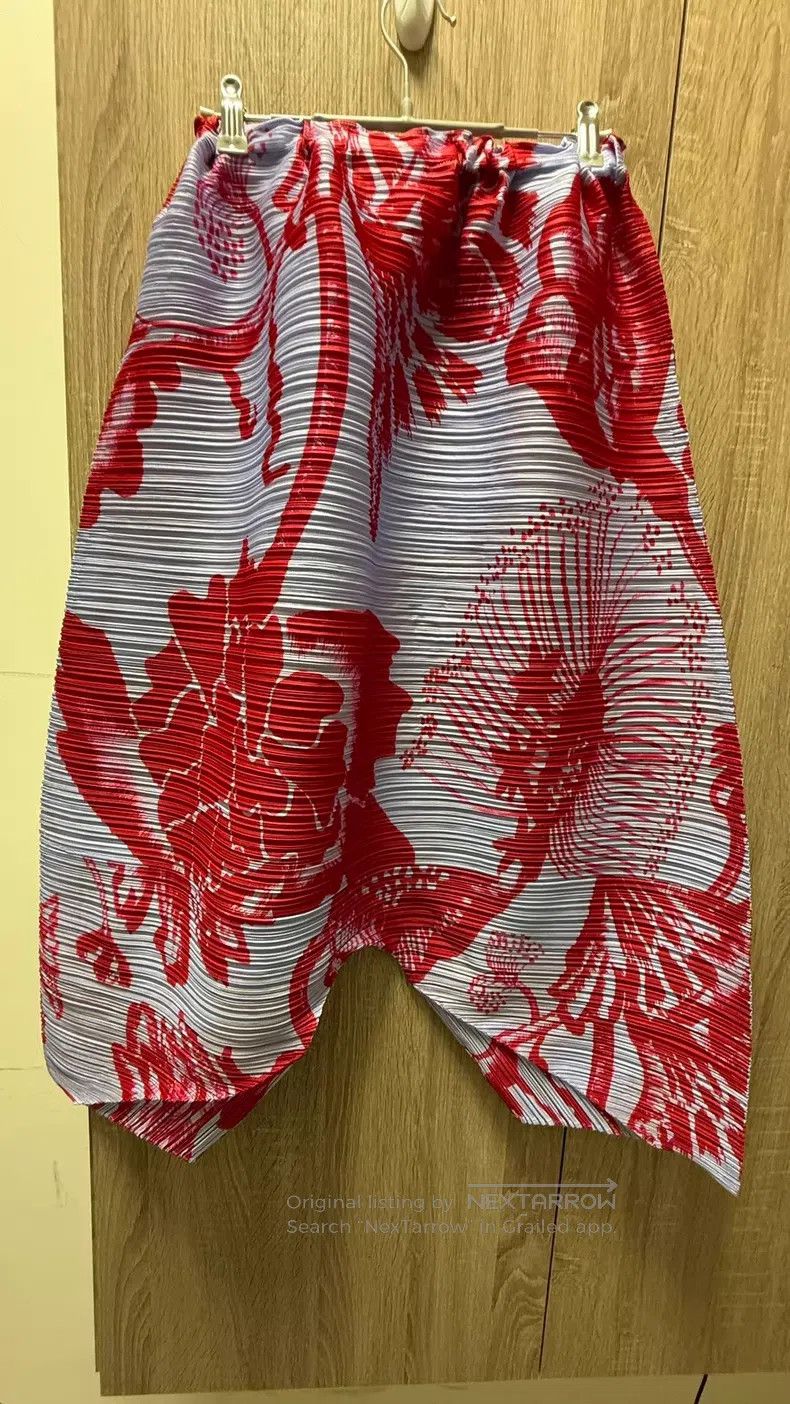 Issey Miyake Issey Miyake size:3 Red Pants Size 31" - 5 Thumbnail
