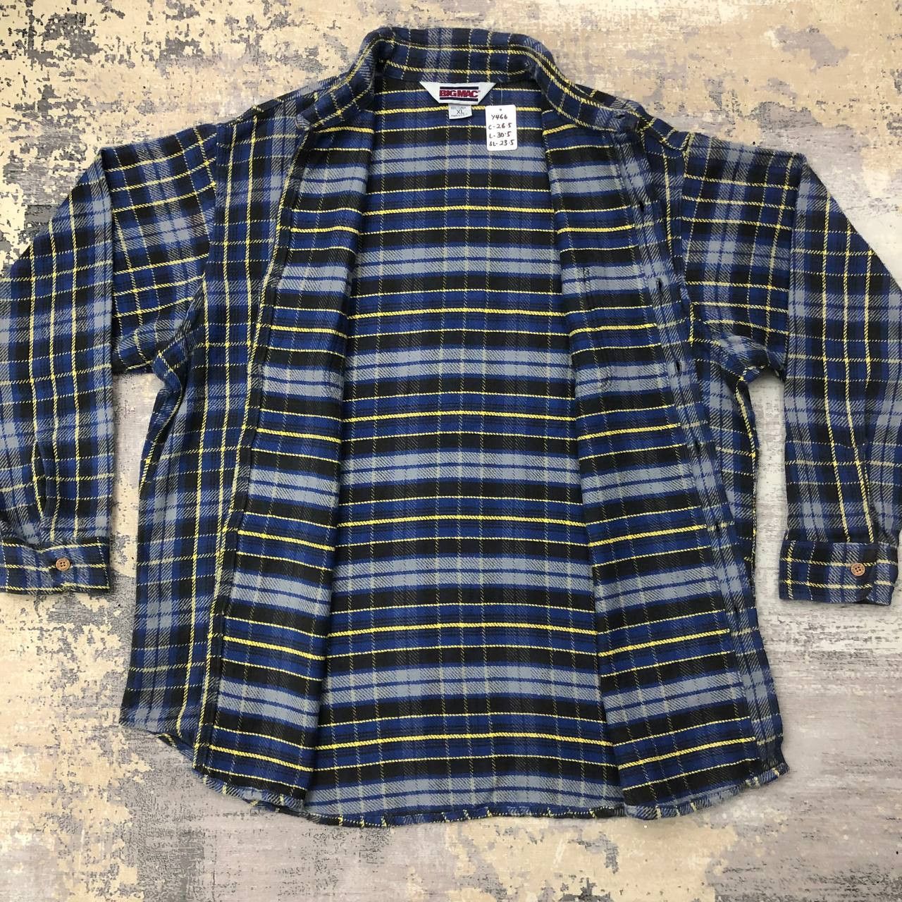 Big Mac Y466 VTG USA BIG MAC TARTAN JACKET Size US XL / EU 56 / 4 - 3 Thumbnail