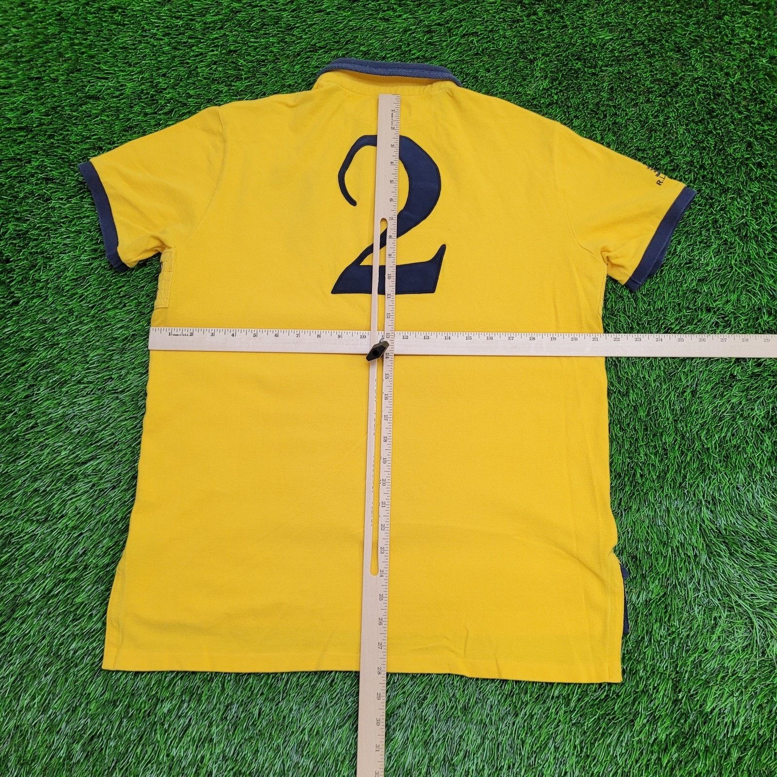 Ralph Lauren VTG Ralph-Lauren Polo Shirt L 22x28 Bedford Jockey Club Size US L / EU 52-54 / 3 - 8 Thumbnail