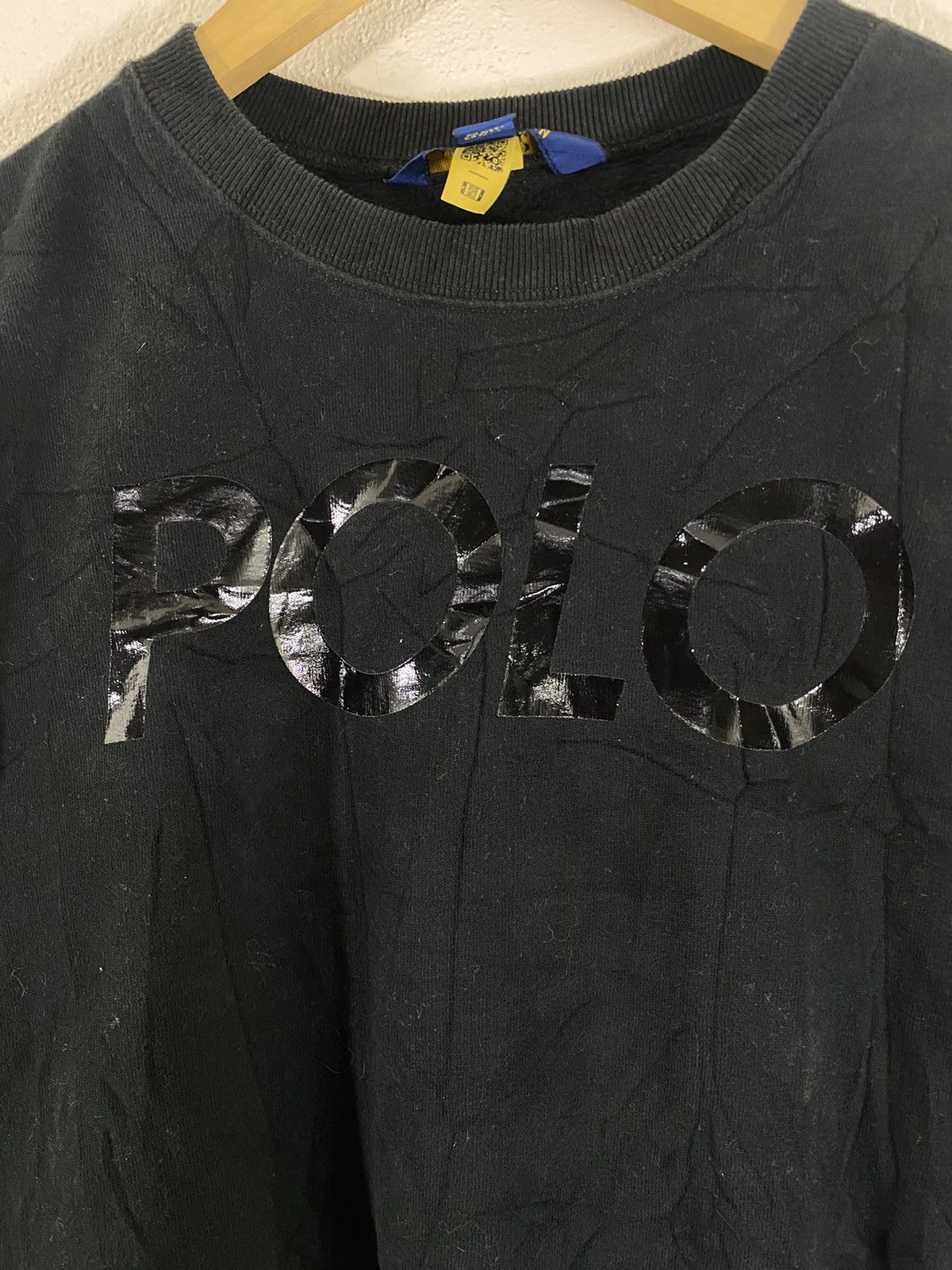 Japanese Brand × Polo Ralph Lauren Polo Ralph Lauren Sweatshirt Black Size US XS / EU 42 / 0 - 3 Thumbnail