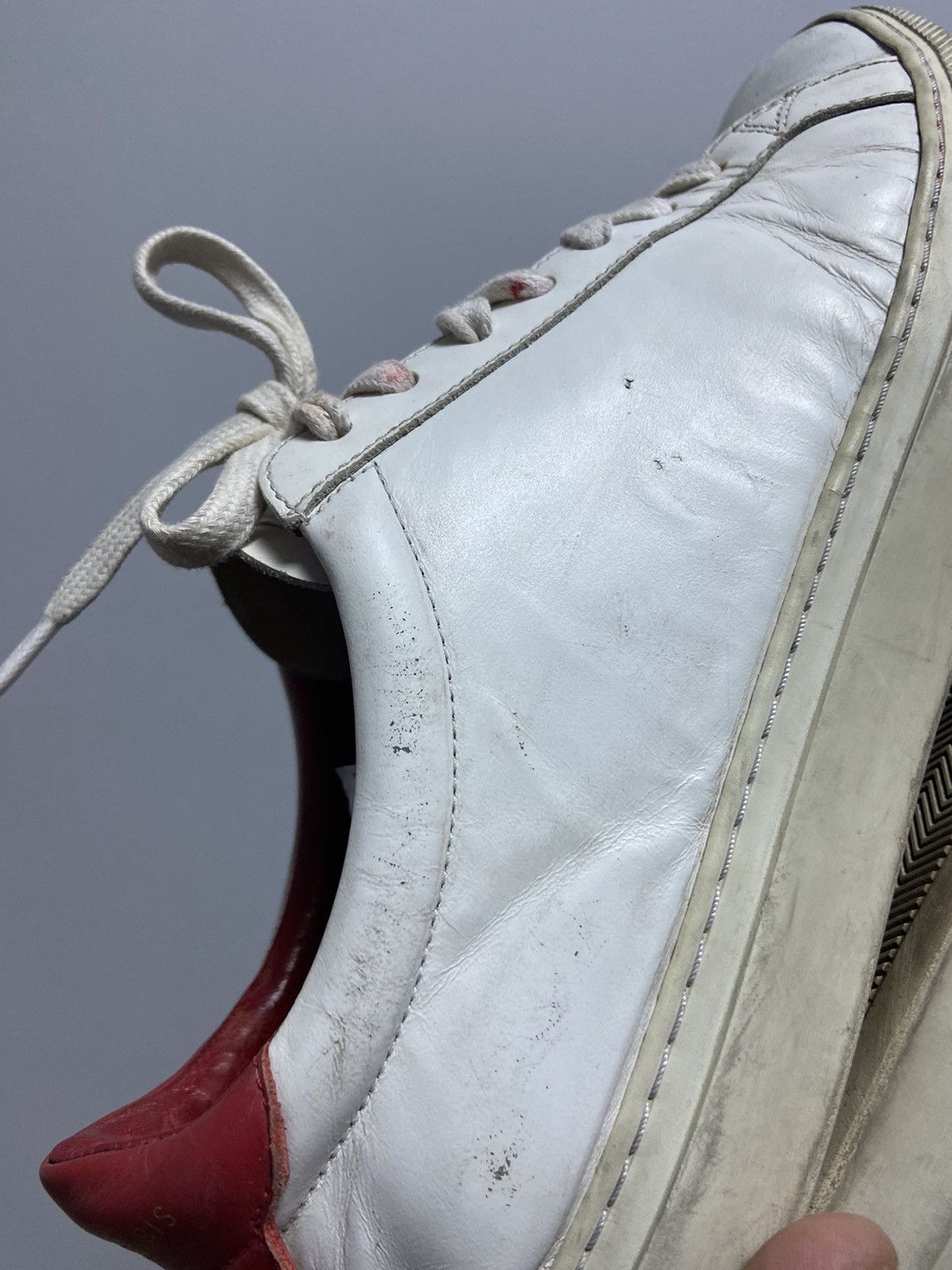 Givenchy × Vintage Givenchy Leather Vintage Shoes Low Sneakers Womans Size US 9 / IT 39 - 15 Thumbnail