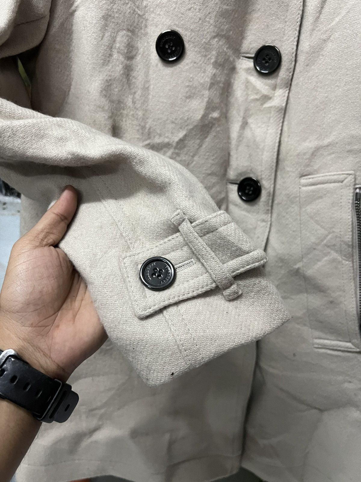 Burberry × Vintage Vintage Burberry Coat Like Jacket Size M / US 6-8 / IT 42-44 - 10 Thumbnail