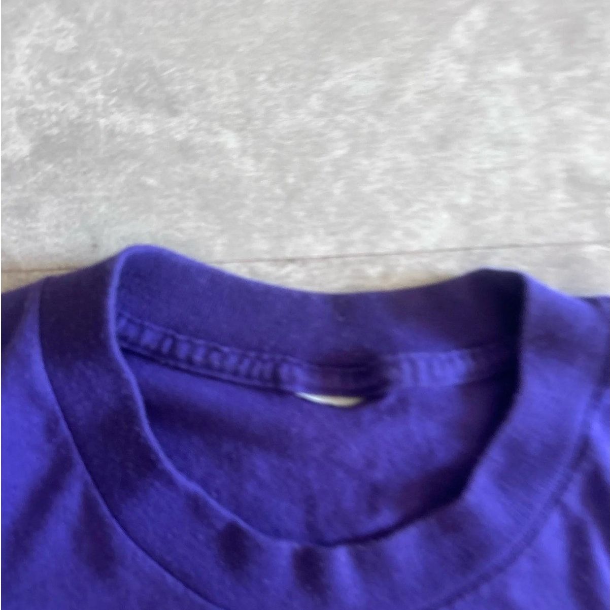 Vintage 90s Vintage Los Angeles Lakers Purple T Shirt Size M Size US M / EU 48-50 / 2 - 4 Thumbnail