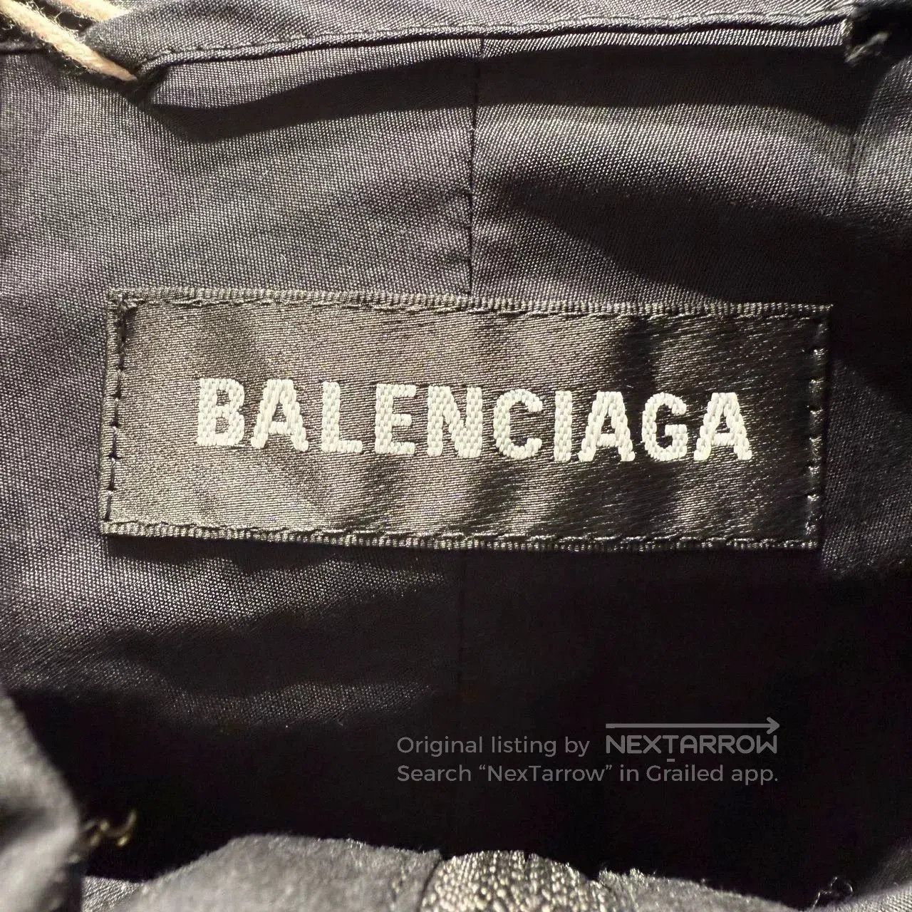 Balenciaga Balenciaga Black Red Embroidered Jacket. Size US XL / EU 56 / 4 - 6 Thumbnail