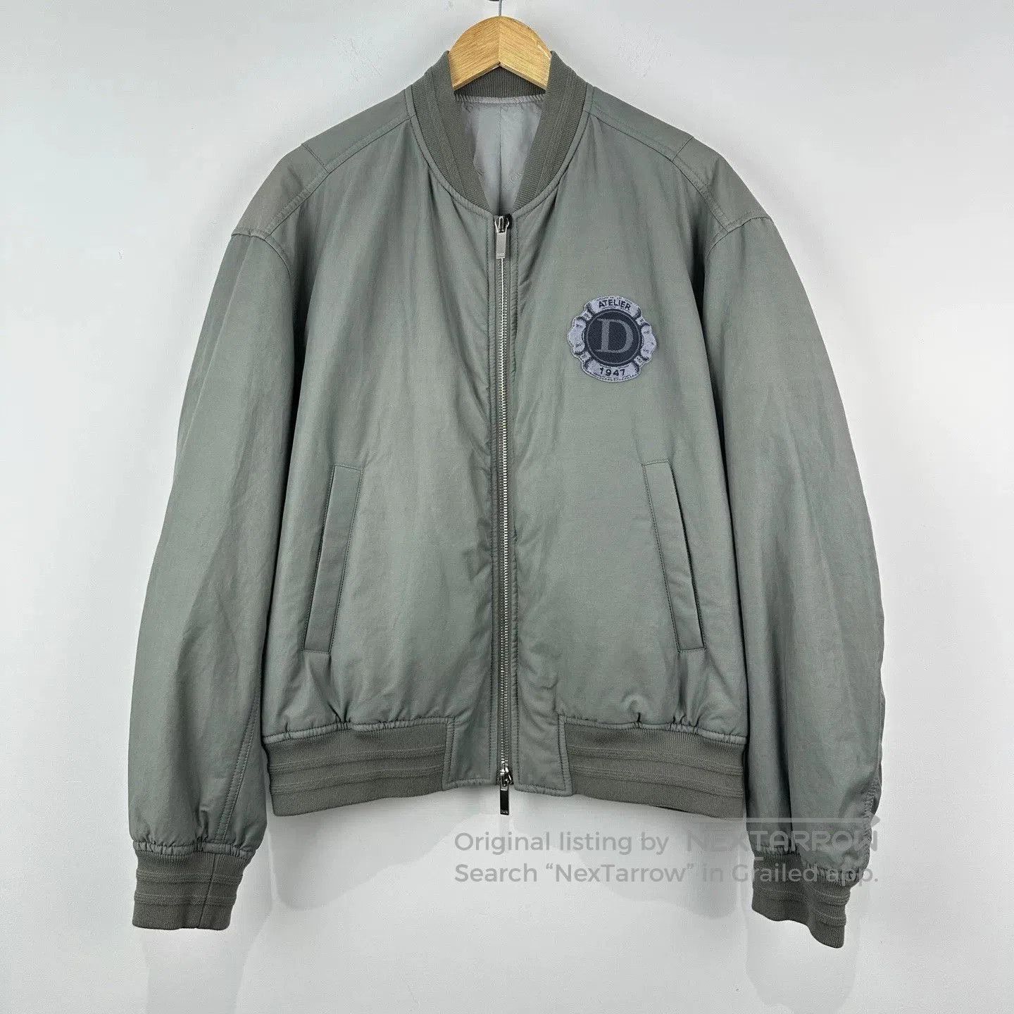 Dior Dior SS24 Embroidered Logo Bomber Jacket. Size US XXL / EU 58 / 5 - 1 Thumbnail