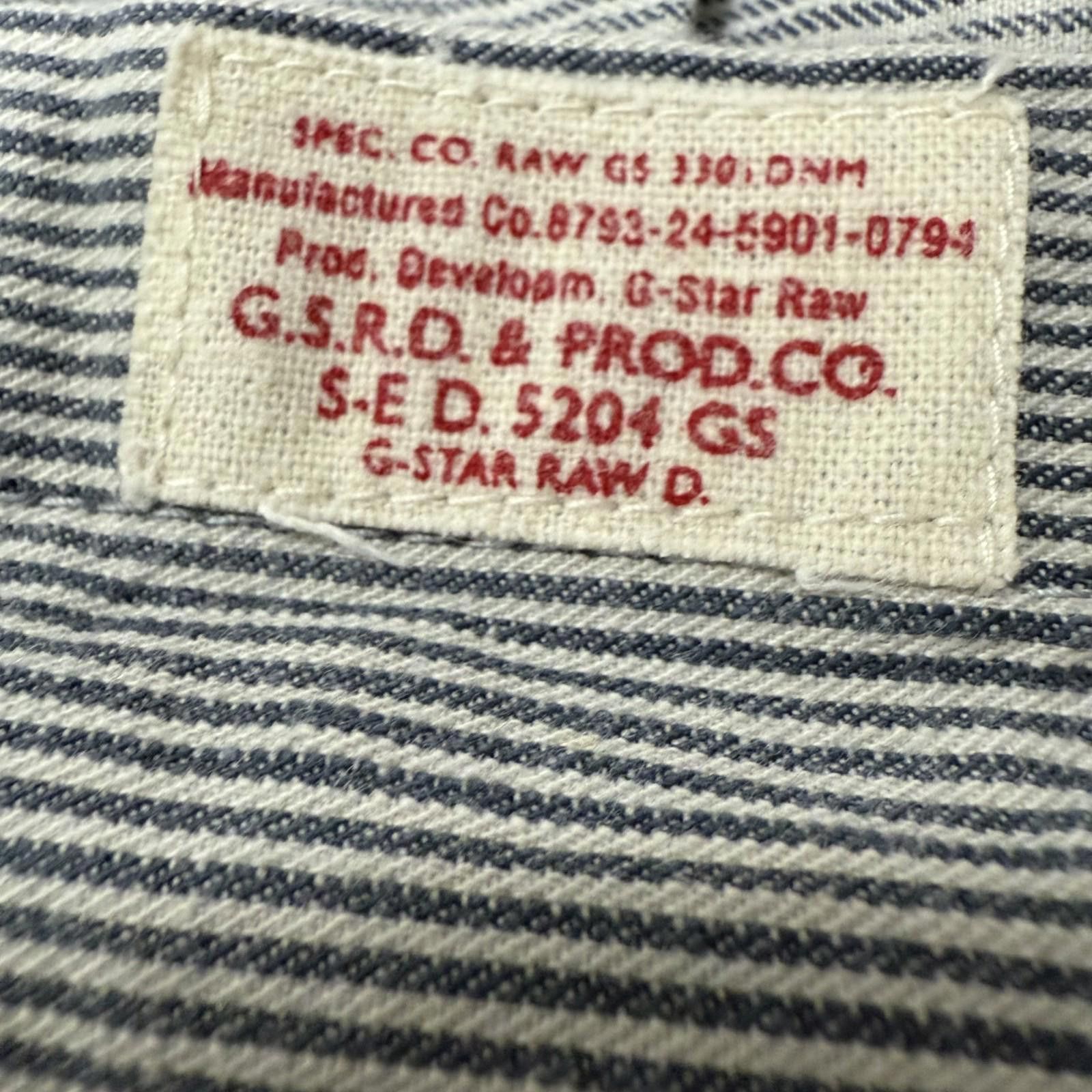 G-Star G Star Raw Midnight Sign Long Sleeve Pearl Snap Shirt XXL Size US XXL / EU 58 / 5 - 5 Thumbnail