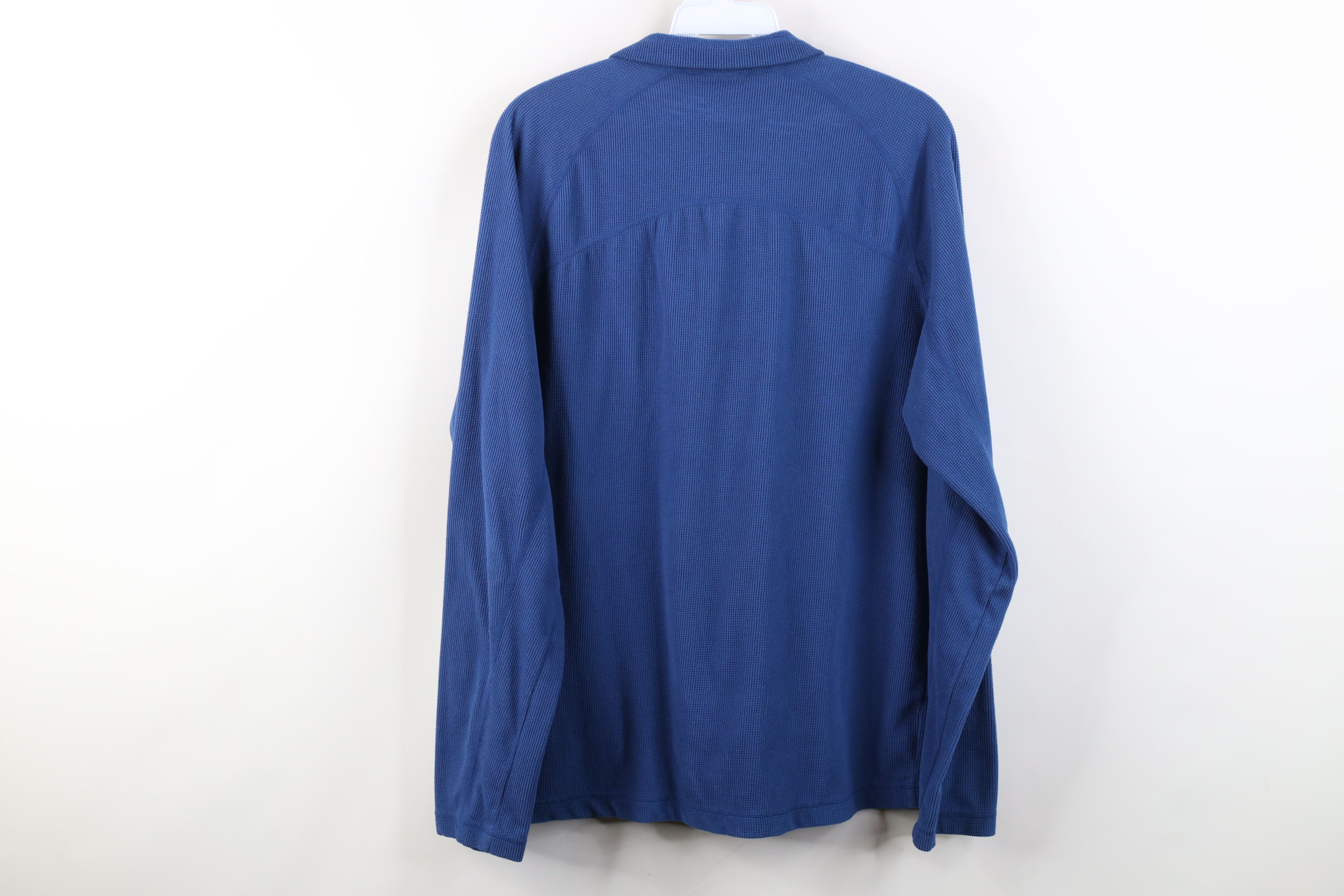 Nike Vintage Nike ACG Mini Swoosh Thermal Fleece Sweater Blue Size US M / EU 48-50 / 2 - 12 Thumbnail