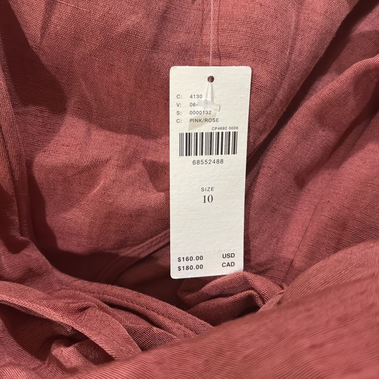 Anthropologie Anthropologie Puff-Sleeve Wrap Mini Dress - Pink Rose Sz 10 Size L / US 10 / IT 46 - 9 Thumbnail