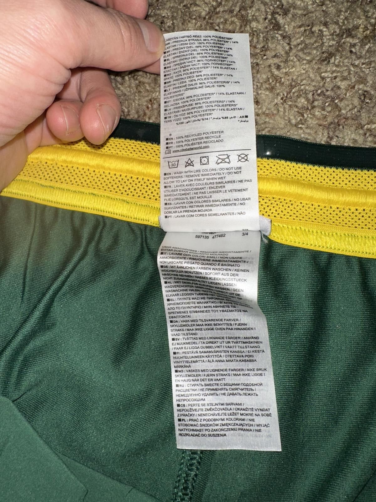 Nike Nike Men’s Lithuania 2016 Rio Olympic Team Issued Hyperelite Basketball Shorts Size US 40 / EU 56 - 5 Thumbnail