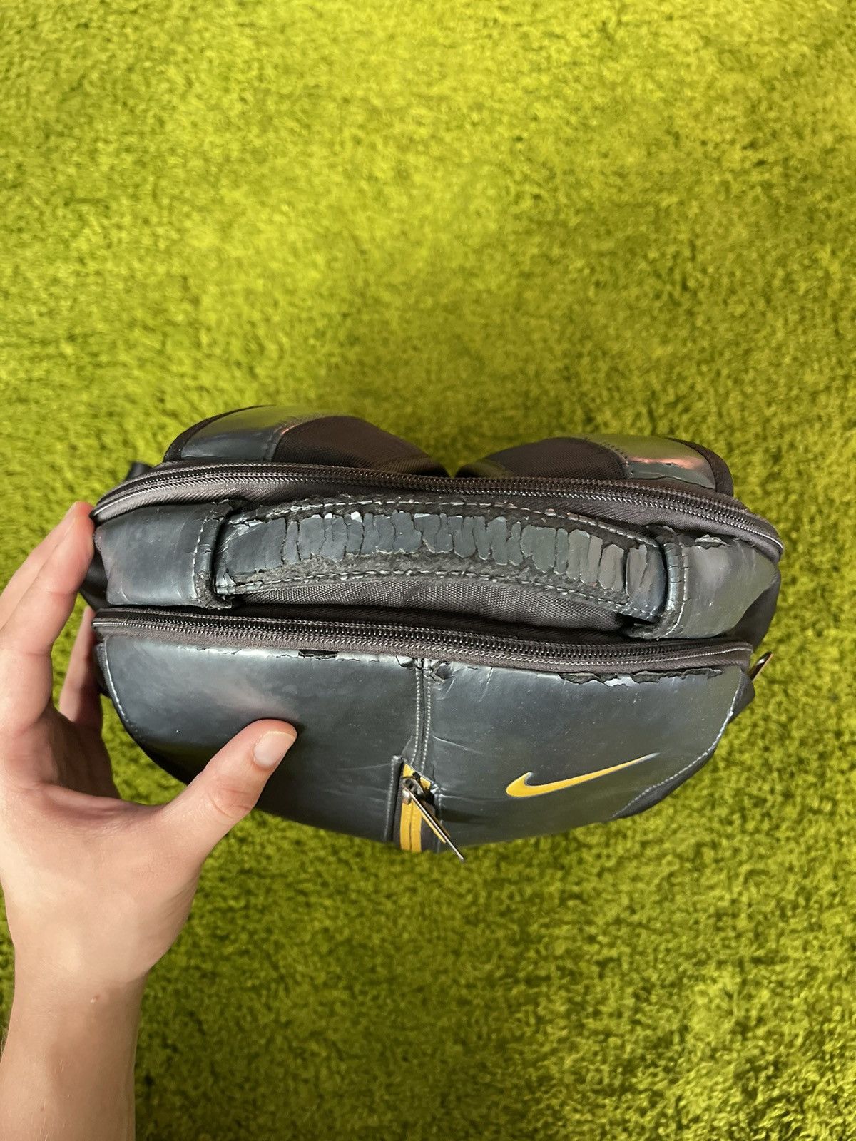 Nike × Vintage Nike 2000s vintage gorpcore style faded backpack bag Y2K Size ONE SIZE - 6 Thumbnail