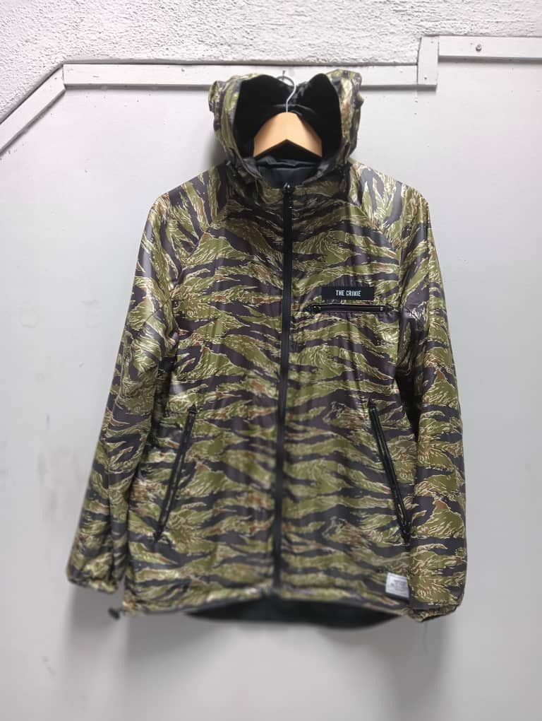 Japanese Brand The crime tiger stripe reversible light jacket Size US M / EU 48-50 / 2 - 1 Thumbnail