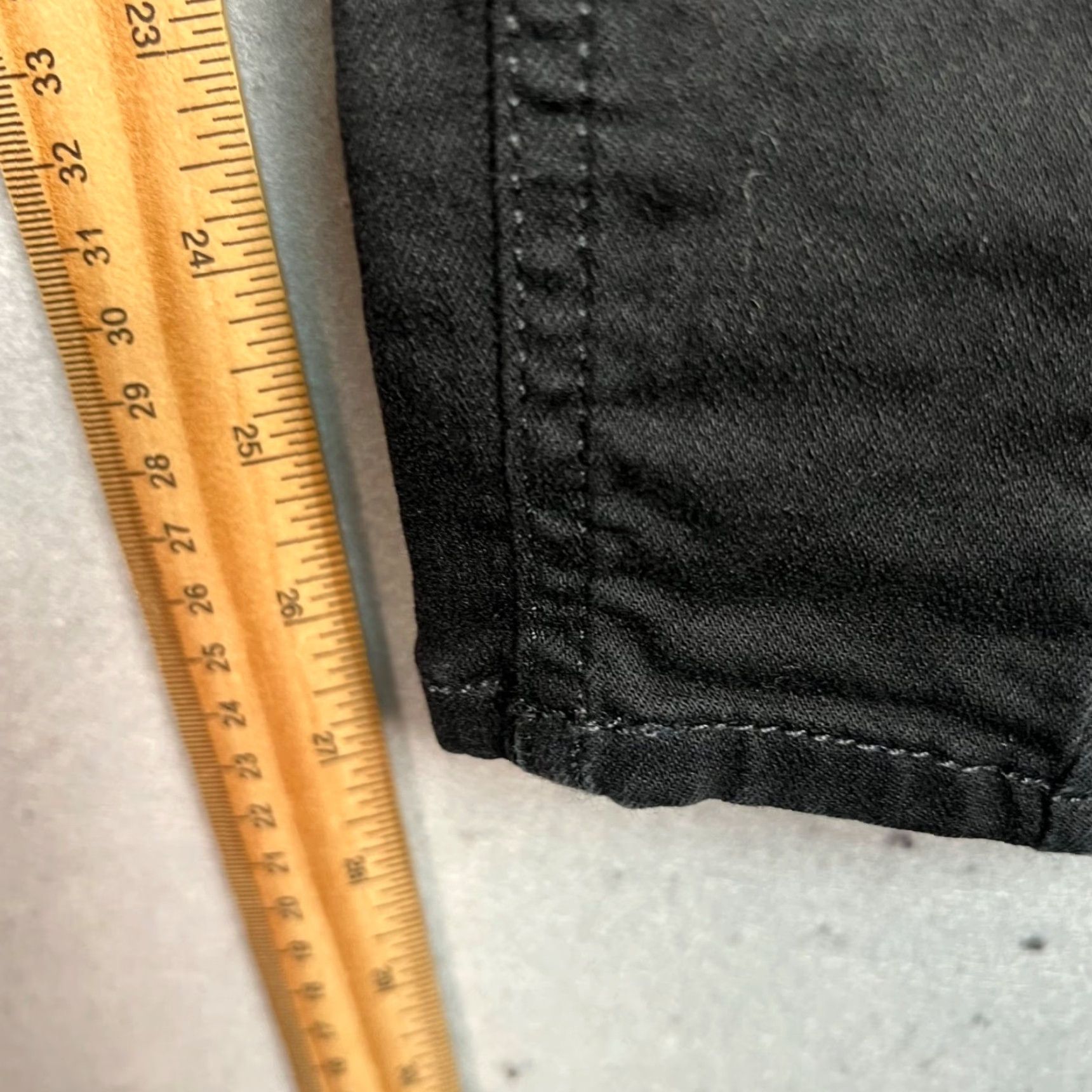 Reiss Reiss Jeans Womens Black Skinny Fit Size 25 Cotton Blend Denim 5-Pocket Stretch Size 42" / US 20 - 7 Thumbnail
