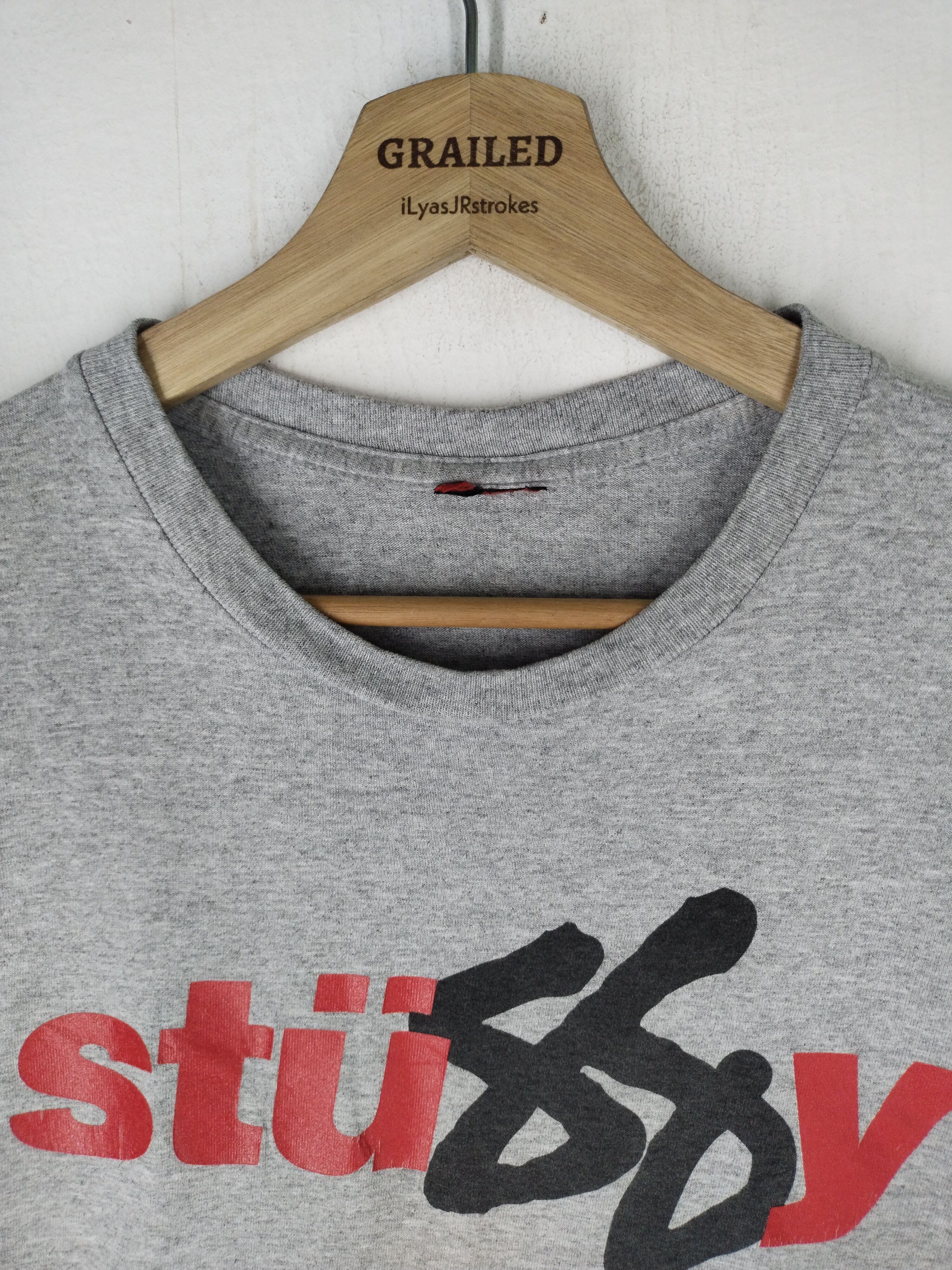Stussy × Vintage Vintage Stussy Spellout Tee Size US M / EU 48-50 / 2 - 2 Thumbnail
