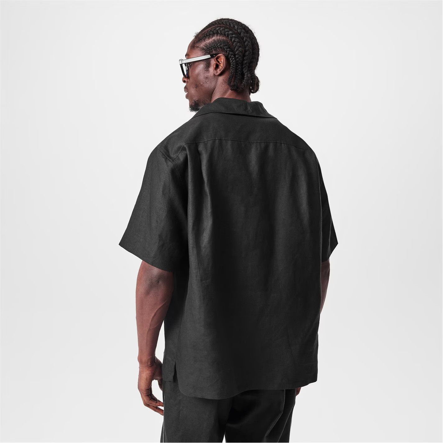 Dolce & Gabbana o1g2r1mq0426 Short Sleeve Short Shirt in Black Size US L / EU 52-54 / 3 - 3 Thumbnail