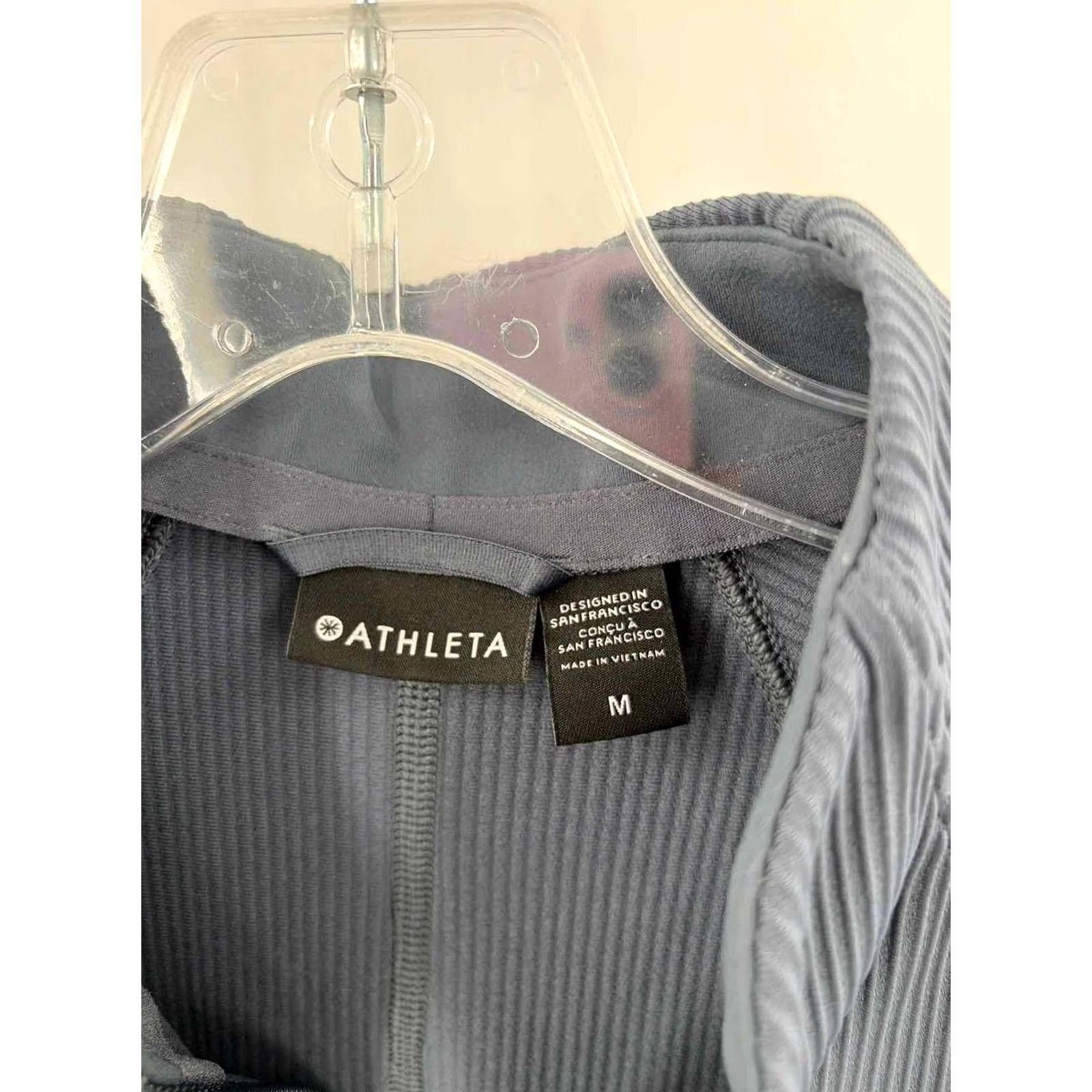 Athleta Athleta Jacket Size Medium Navy Athletic Pre-Owned Size M / US 6-8 / IT 42-44 - 3 Thumbnail