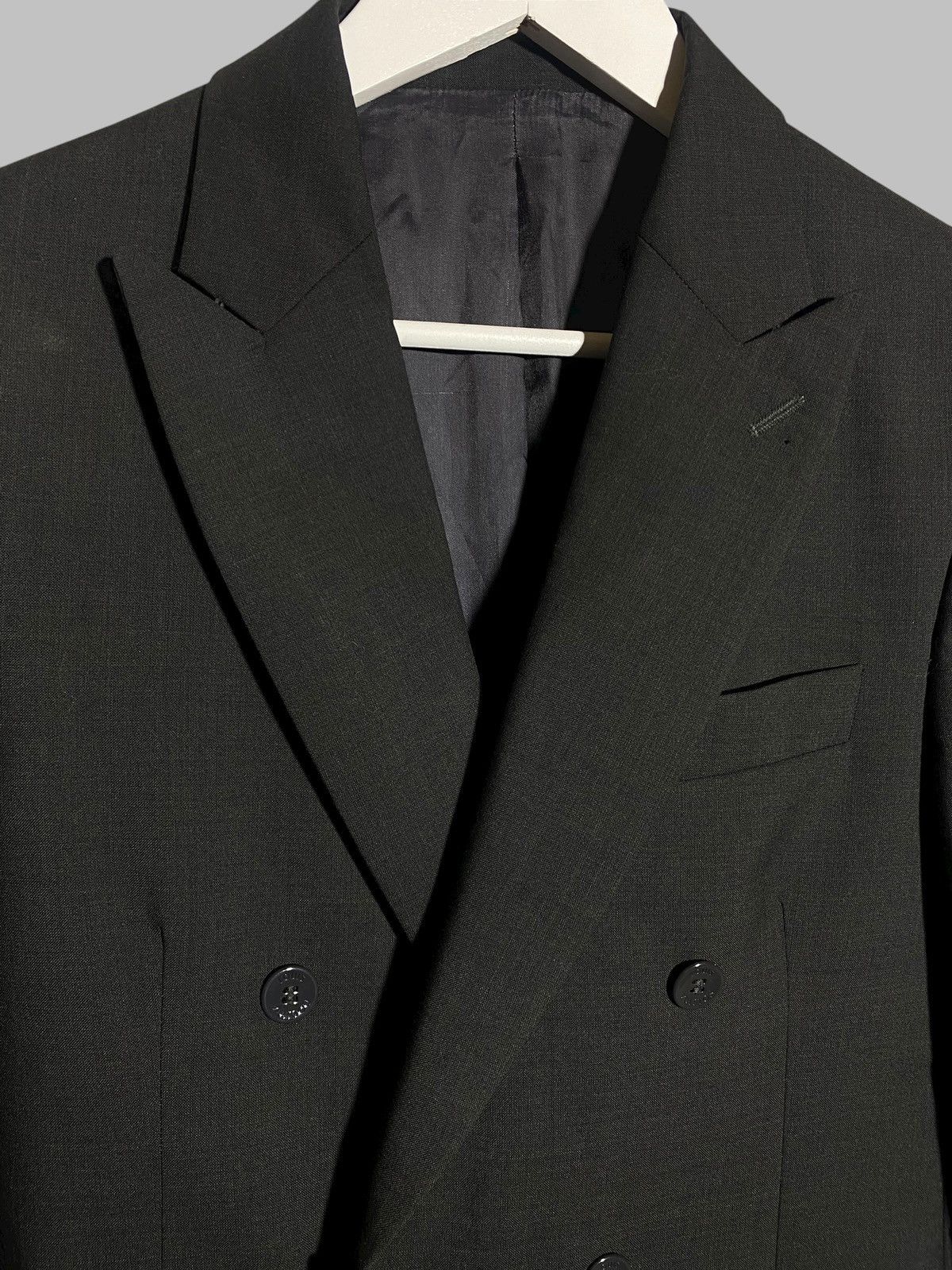 Louis Vuitton Louis Vuitton Equipe Double Breasted Grey Blazer Men’s Size 44R - 7 Thumbnail