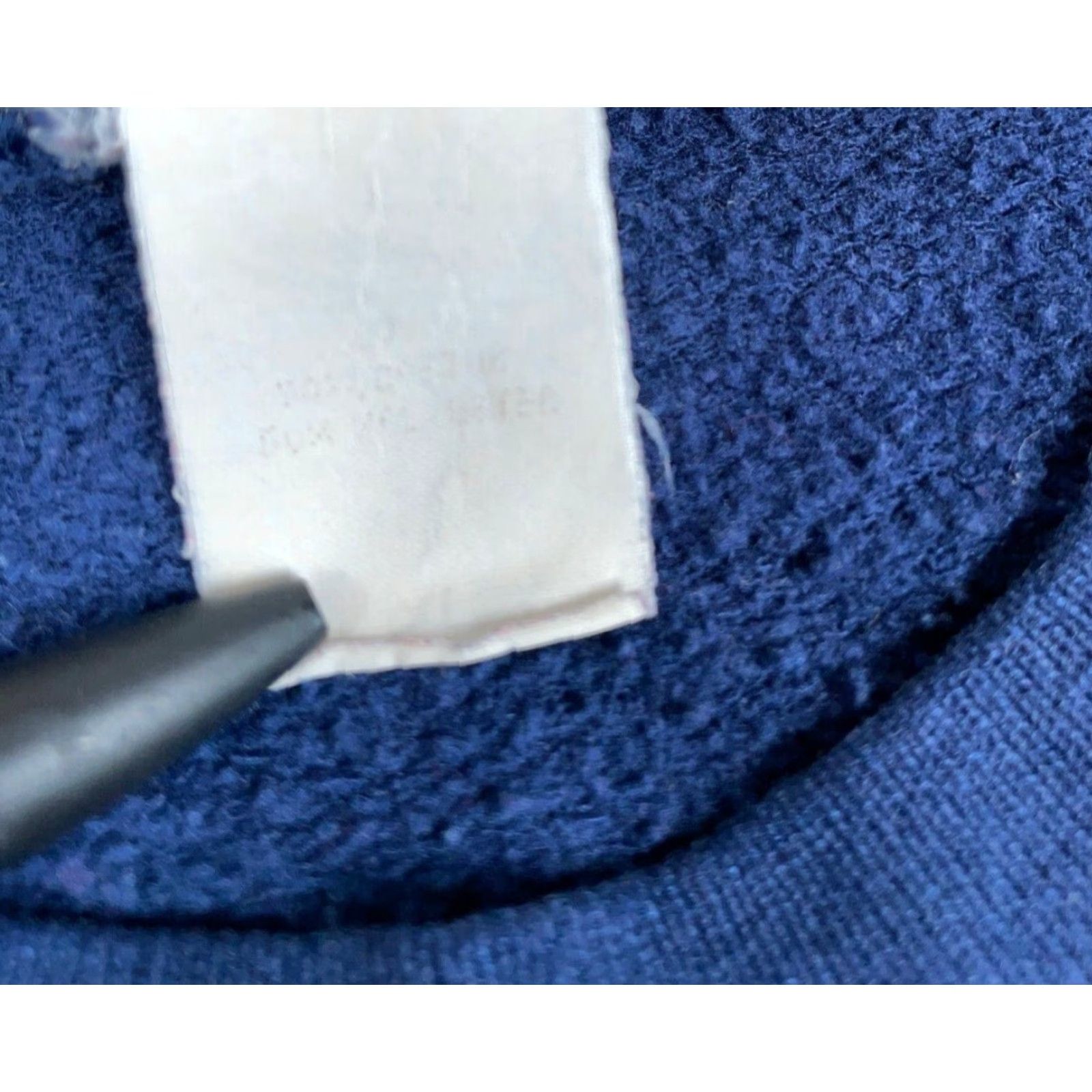 Chalk Line VTG Chalk Line Solid Crewneck Sweatshirt Adult XL Dark Blue Size US XL / EU 56 / 4 - 4 Thumbnail