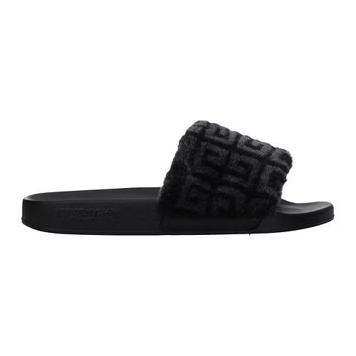 ob1o1e0324 Slippers in Black