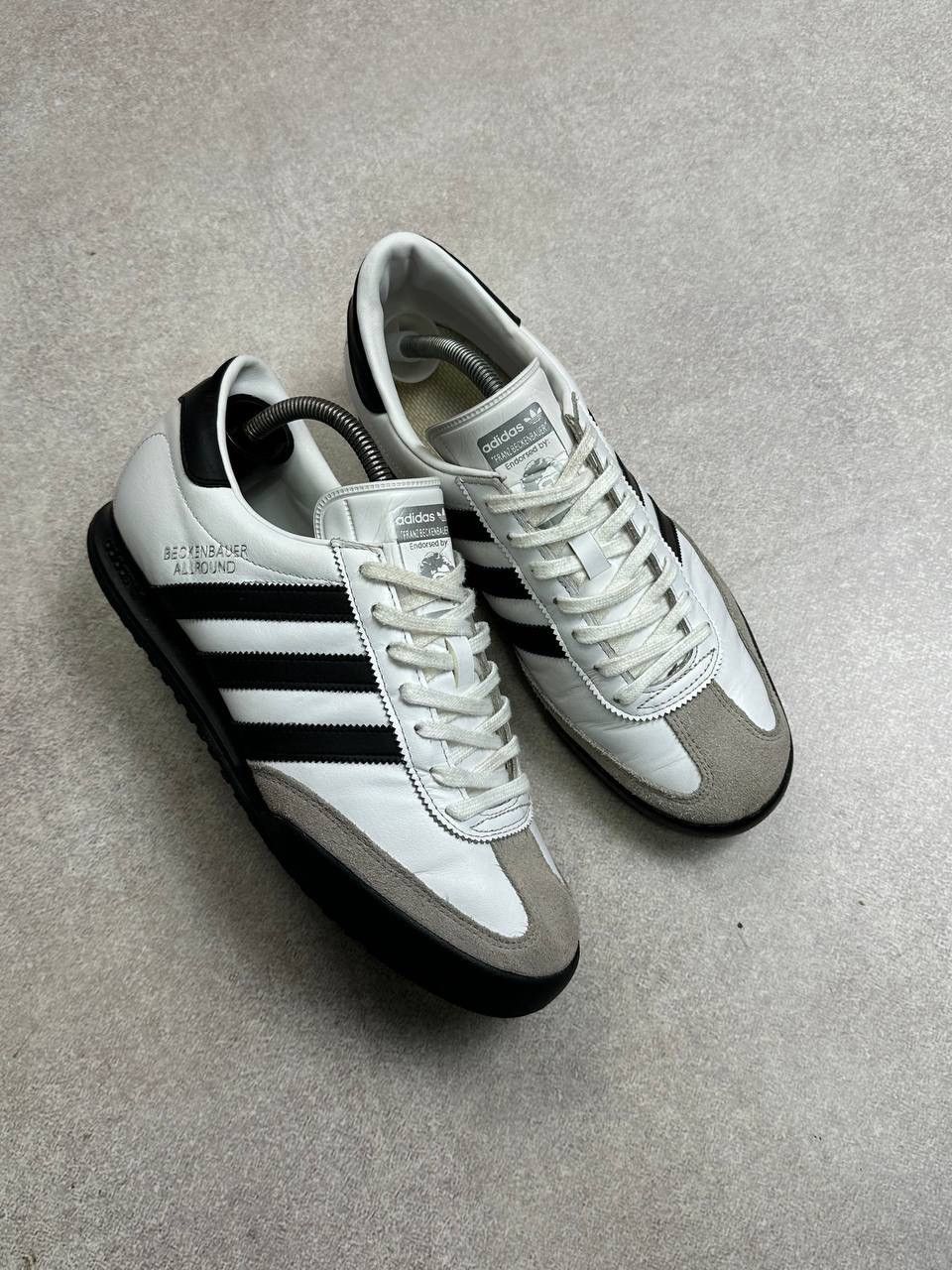 Adidas Vintage Adidas Beckenbauer Allround Low Leather Sneakers Size US 10.5 / EU 43-44 - 2 Thumbnail
