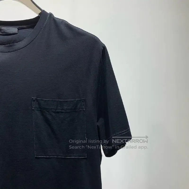 Prada Prada Black Cotton Men's T-shirt. Size US L / EU 52-54 / 3 - 5 Thumbnail