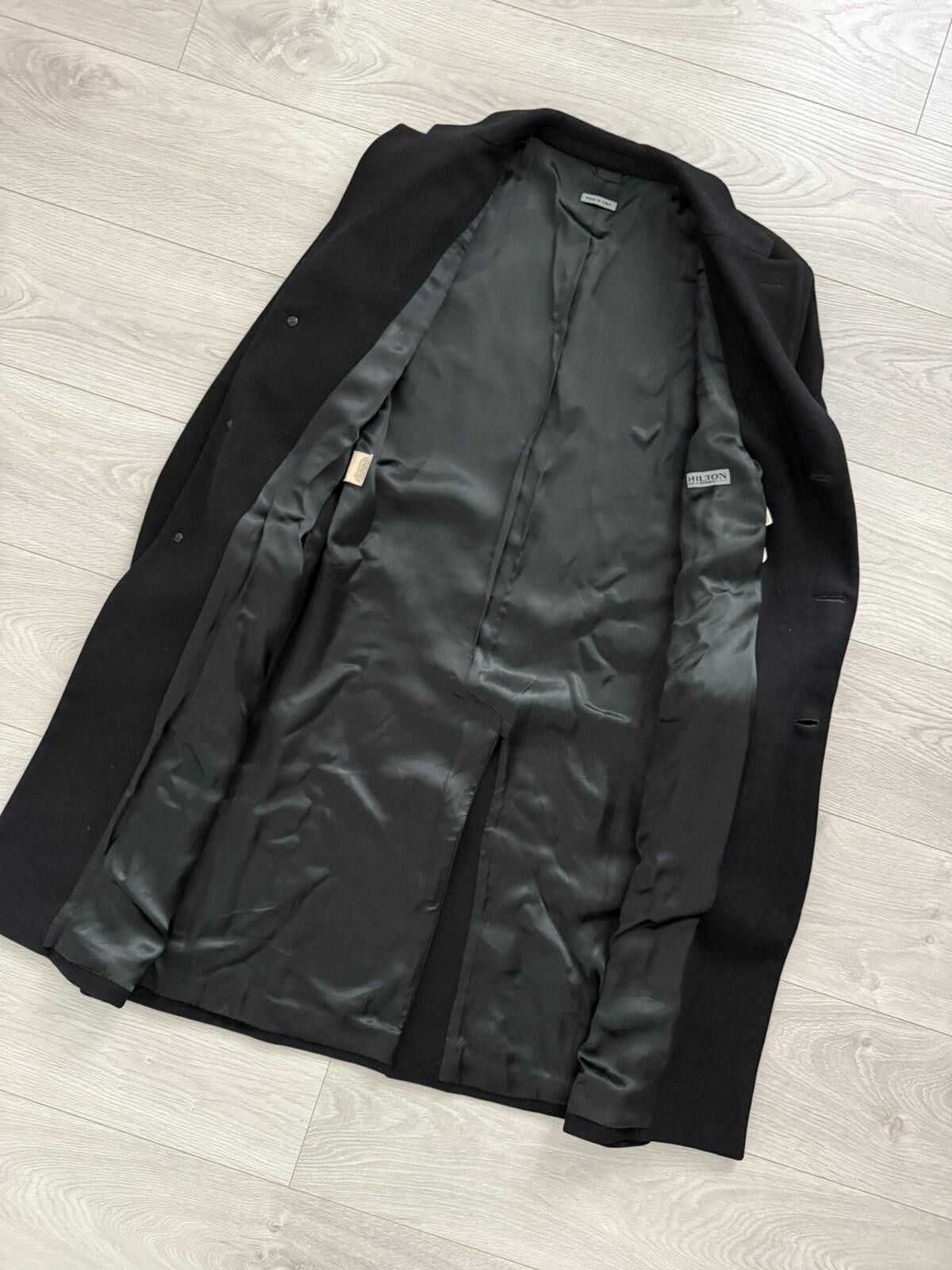 Armani Hilton by Armani Wool Cashmere Black Coat Size Large Size US L / EU 52-54 / 3 - 7 Thumbnail