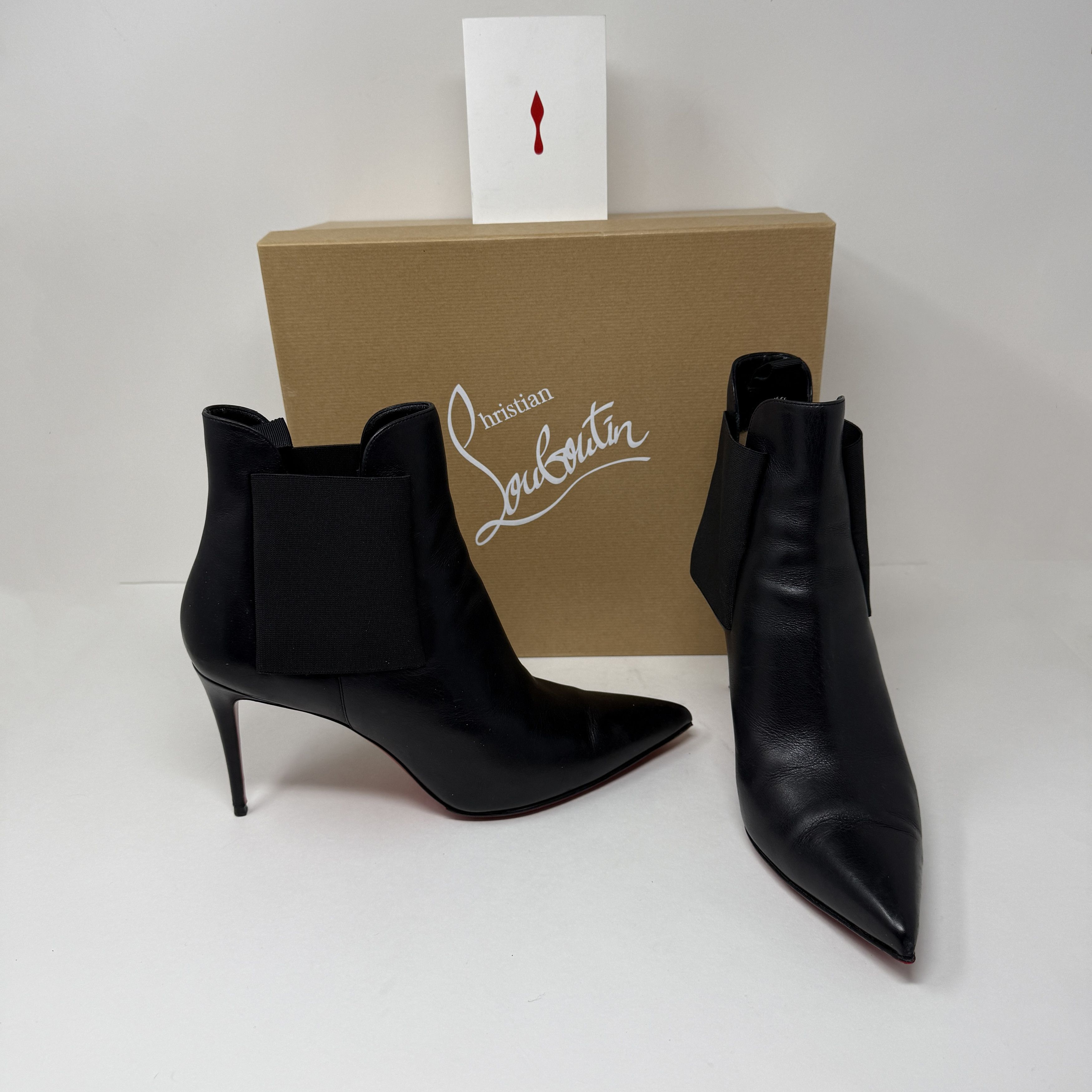 Christian Louboutin Christian Louboutin Carnababy 85 Calf GG Leather Size US 12 / IT 42 - 1 Thumbnail