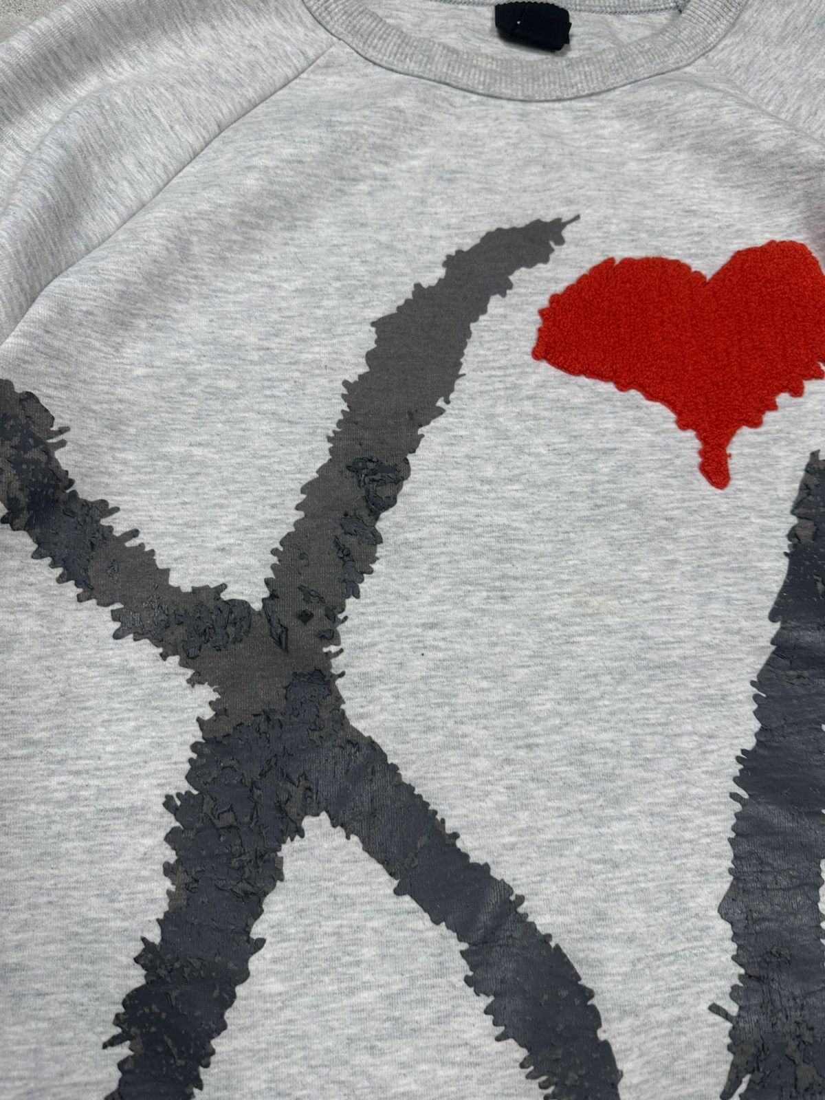Band Tees × H&M H&M x The Weeknd Grey Crewneck Sweatshirt Size US L / EU 52-54 / 3 - 4 Thumbnail