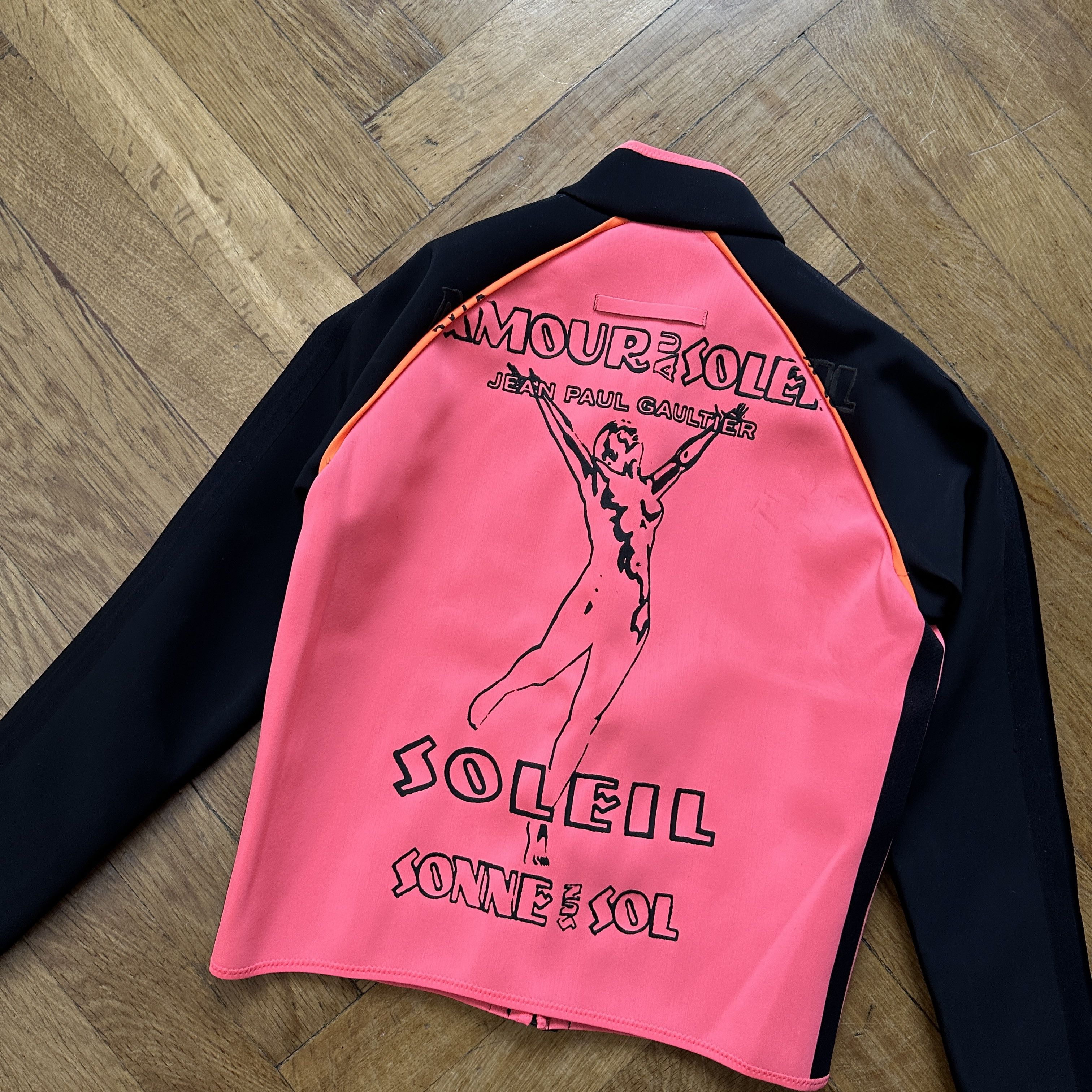Jean Paul Gaultier 2002 Soleil Neoprene Jacket Brand New Size L / US 10 / IT 46 - 8 Thumbnail