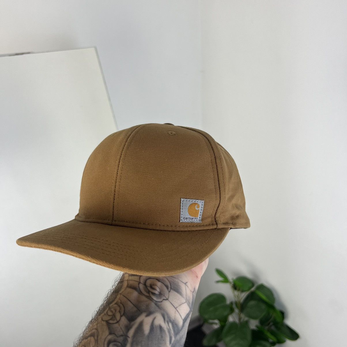 Carhartt Vintage Y2K Carhartt Mini Logo Baseball Cap Streetwear 90s Size ONE SIZE - 1 Thumbnail