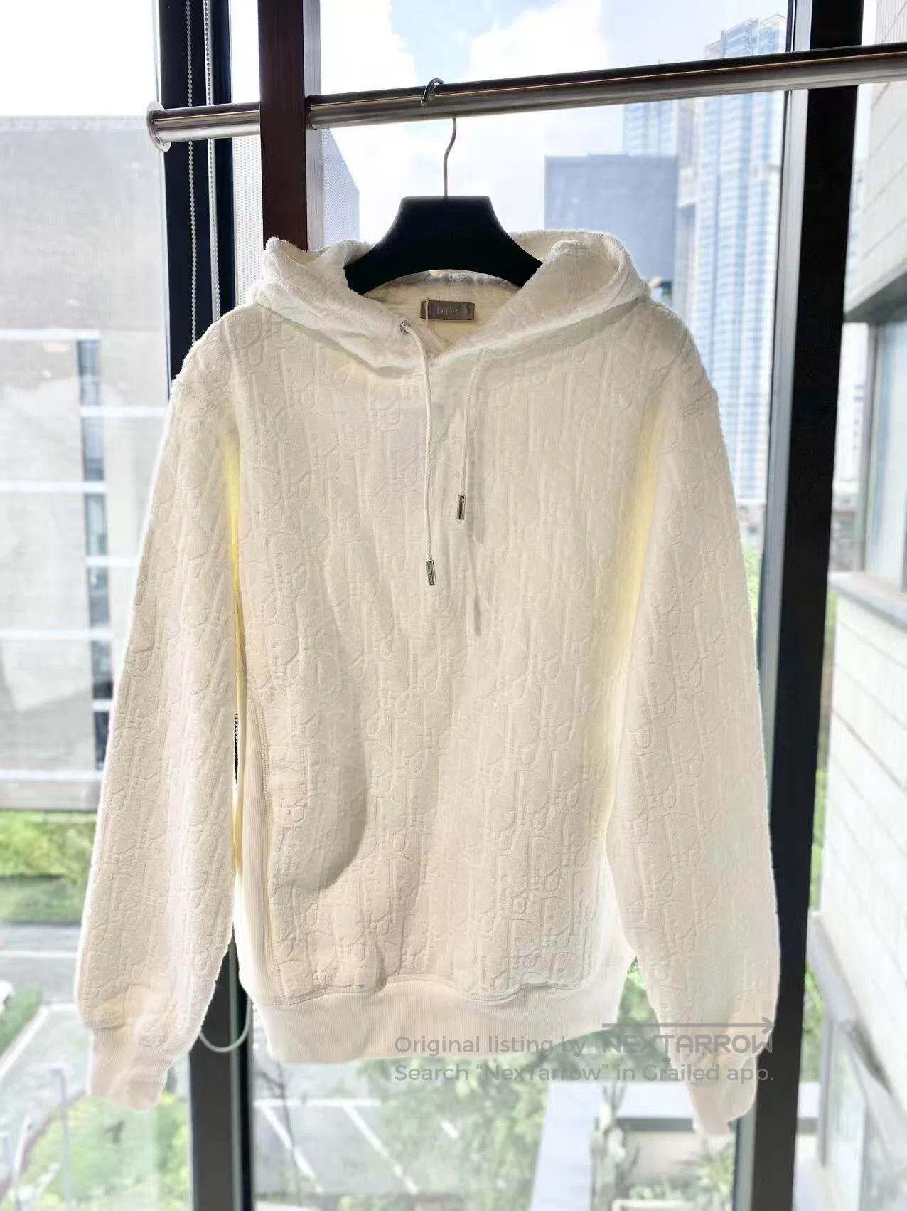 Dior Dior The old flower is full of printed hoodies| Size XXS / US 00 / IT 34 - 2 Thumbnail
