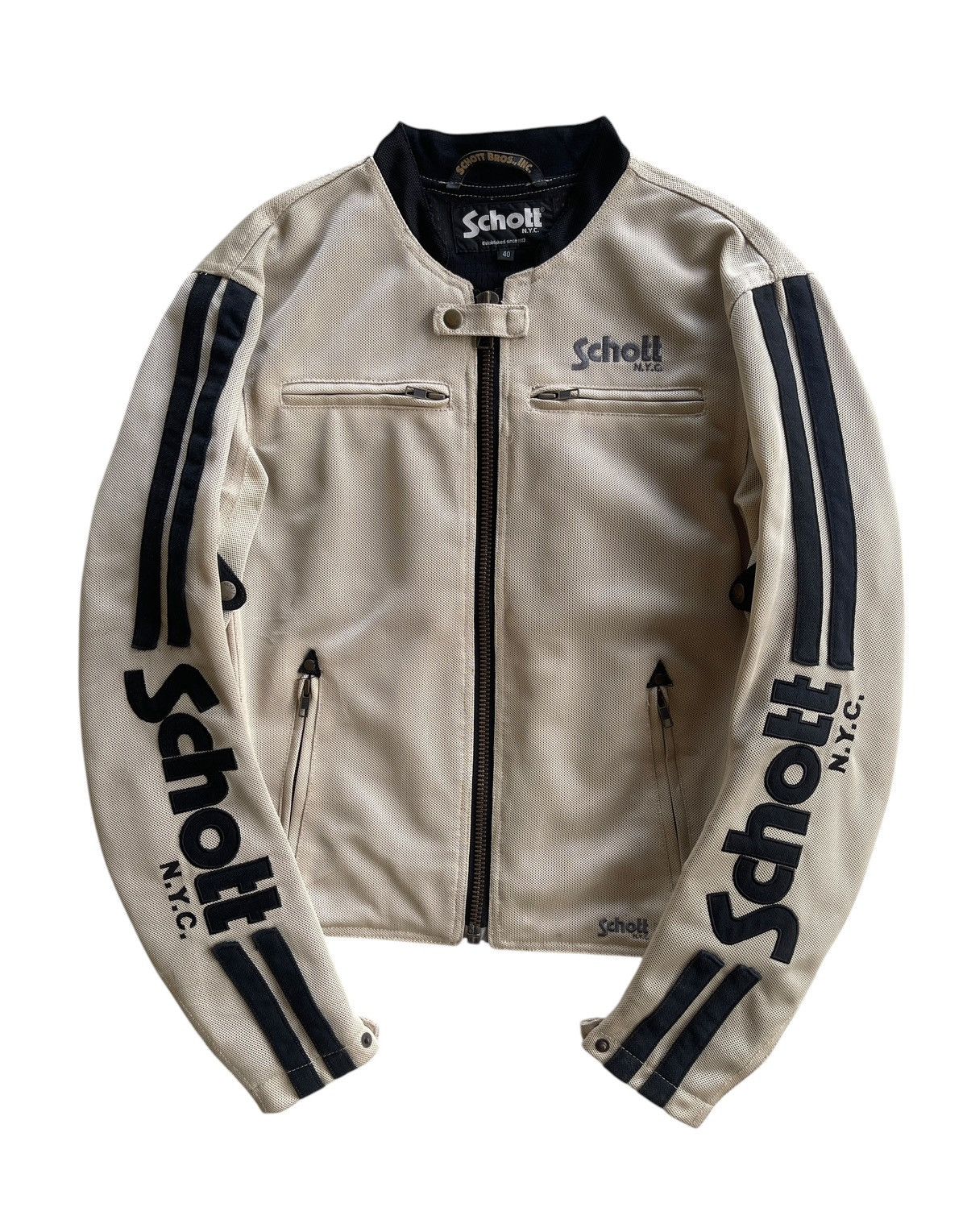 Schott Vintage Schott N.Y.C Bikers Jacket Size US L / EU 52-54 / 3 - 1 Thumbnail