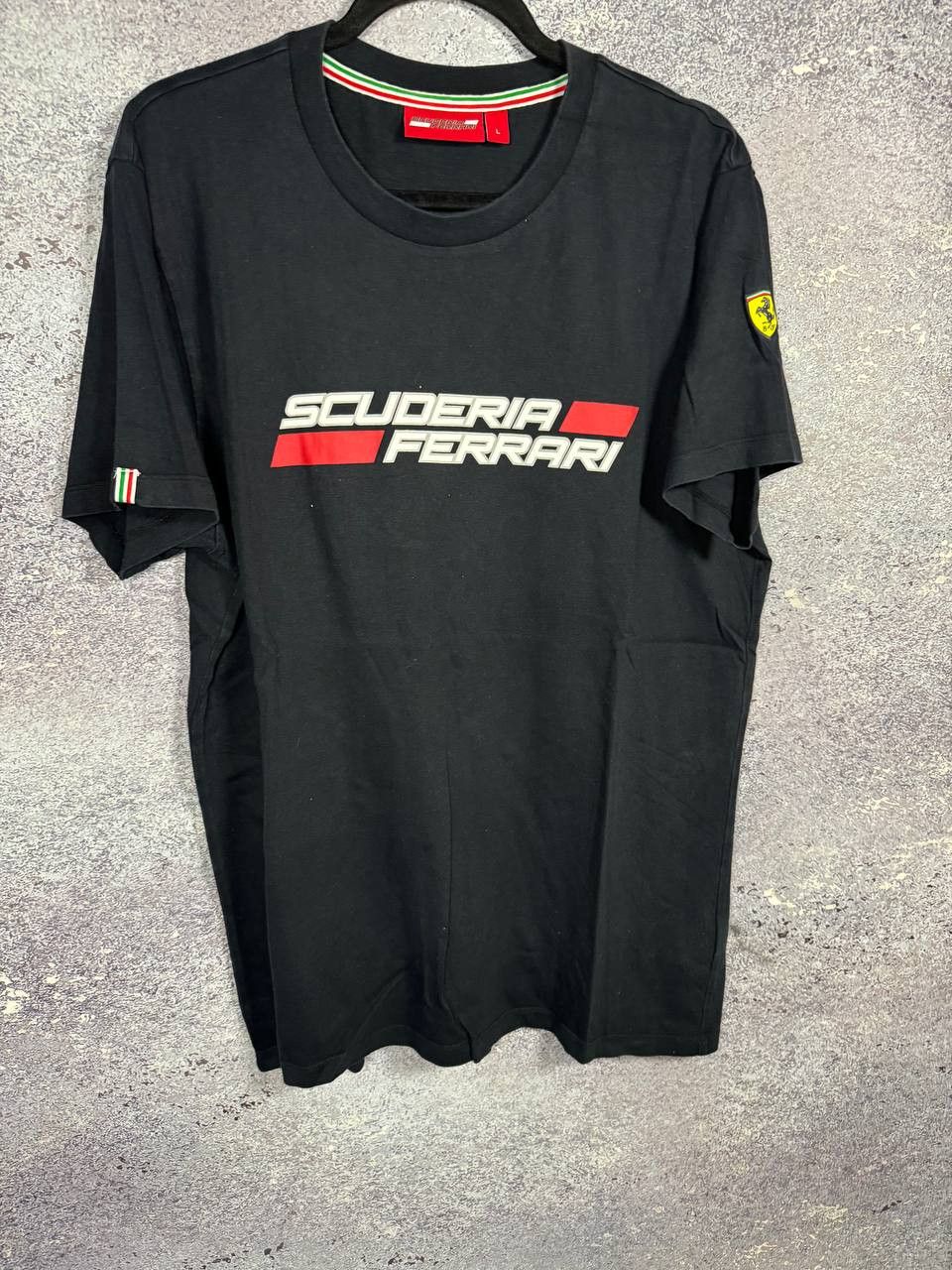 Ferrari × Formula 1 Vintage Ferrari Scuderia Black T-Shirt Racing Team Large Size US L / EU 52-54 / 3 - 5 Thumbnail